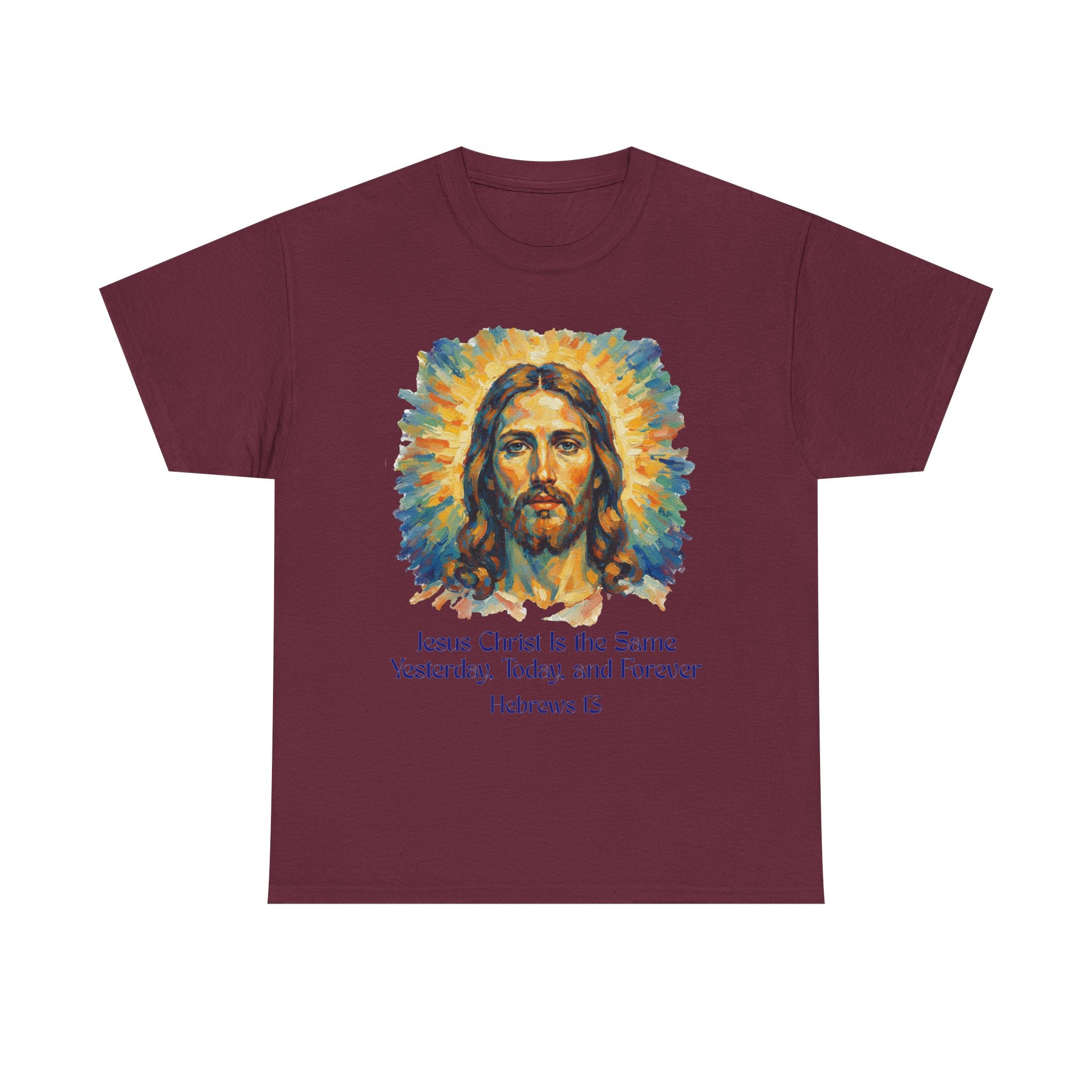 Jesus Portrait – Van Gogh Inspired Style Religious Inspirational Tee - Jesus Christ Design, Faith Shirt, Christian Clothing, Birthday Gift, Everyday Wear