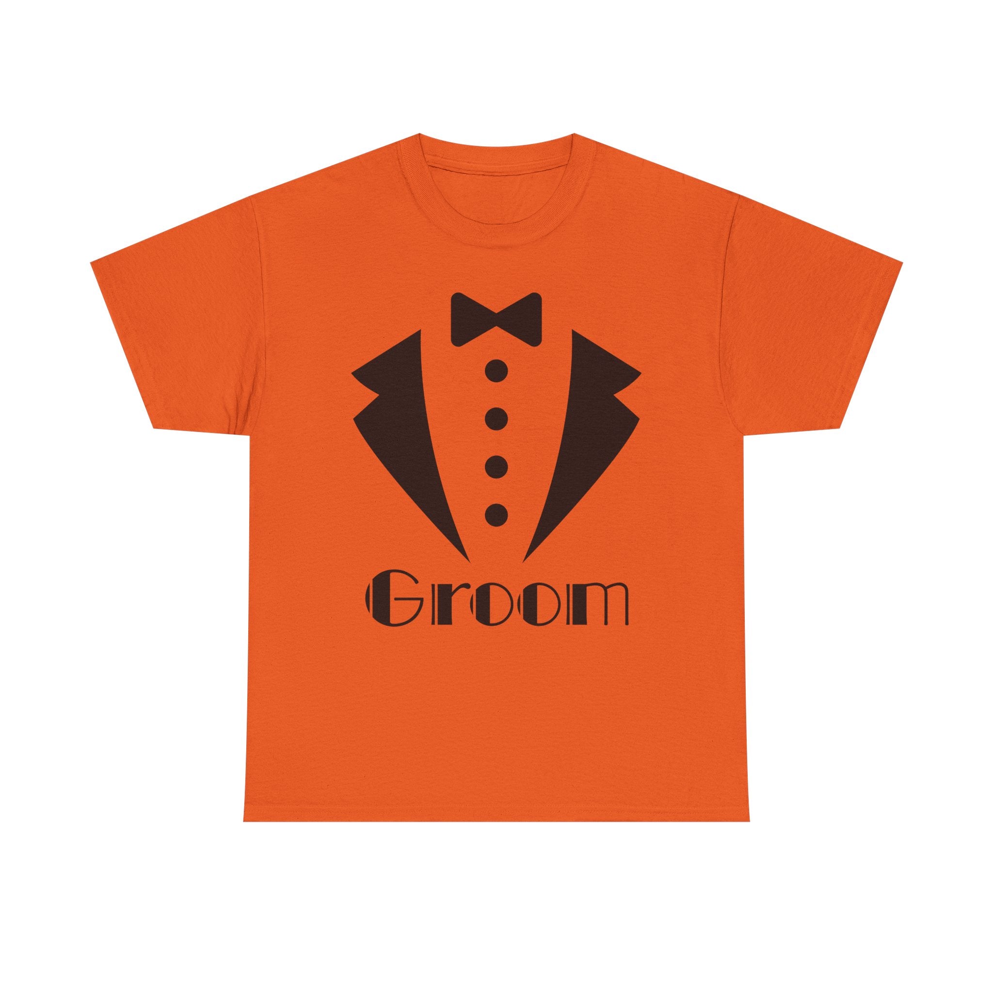 Groom T-Shirt - Unisex Heavy Cotton Tee for Weddings, Bachelor Parties, Groomsmen Gifts, Engagements, Bridal Showers