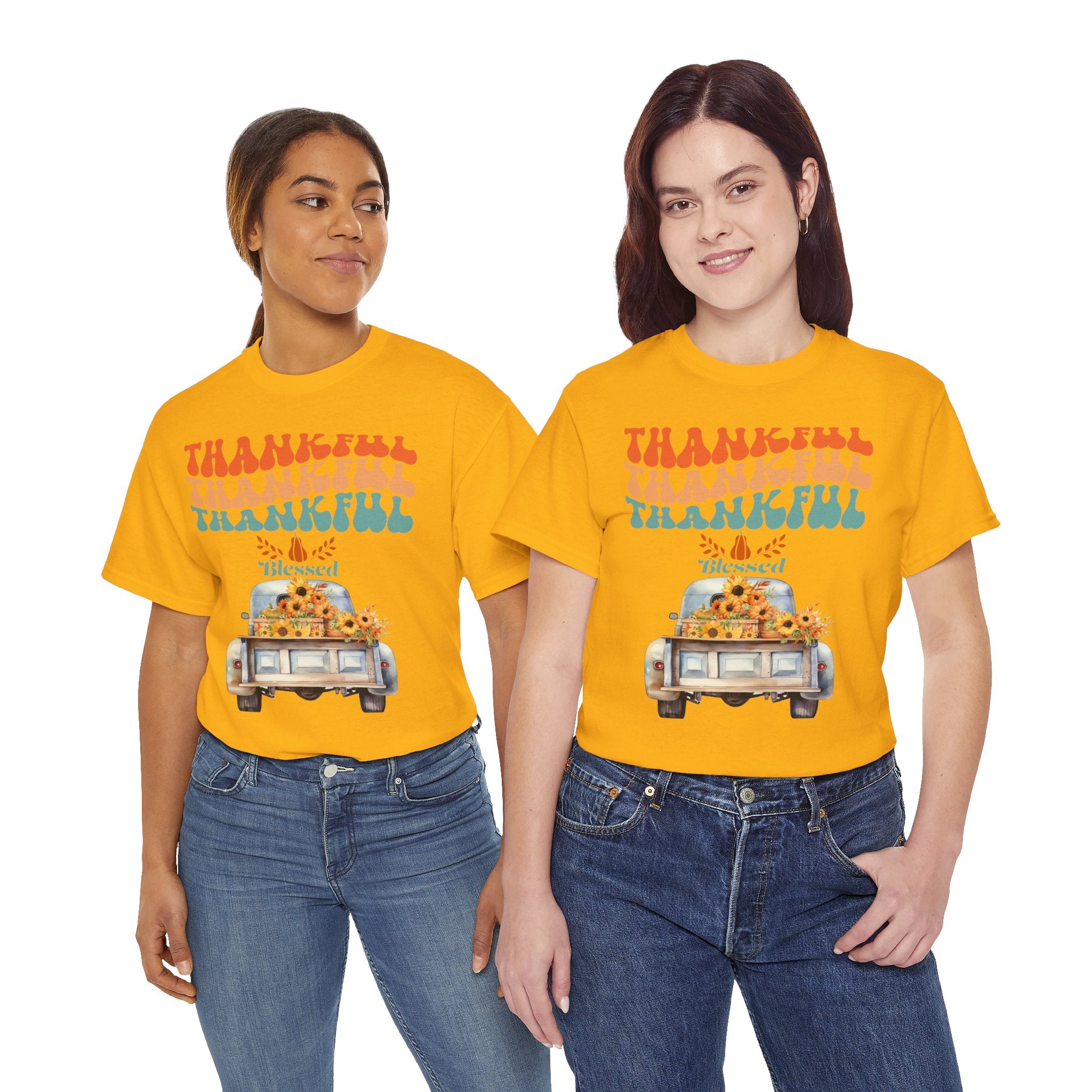 Thankful Vibes Unisex Tee - Perfect for Thanksgiving, Gratitude, Casual Wear, Gifts, Summer Days