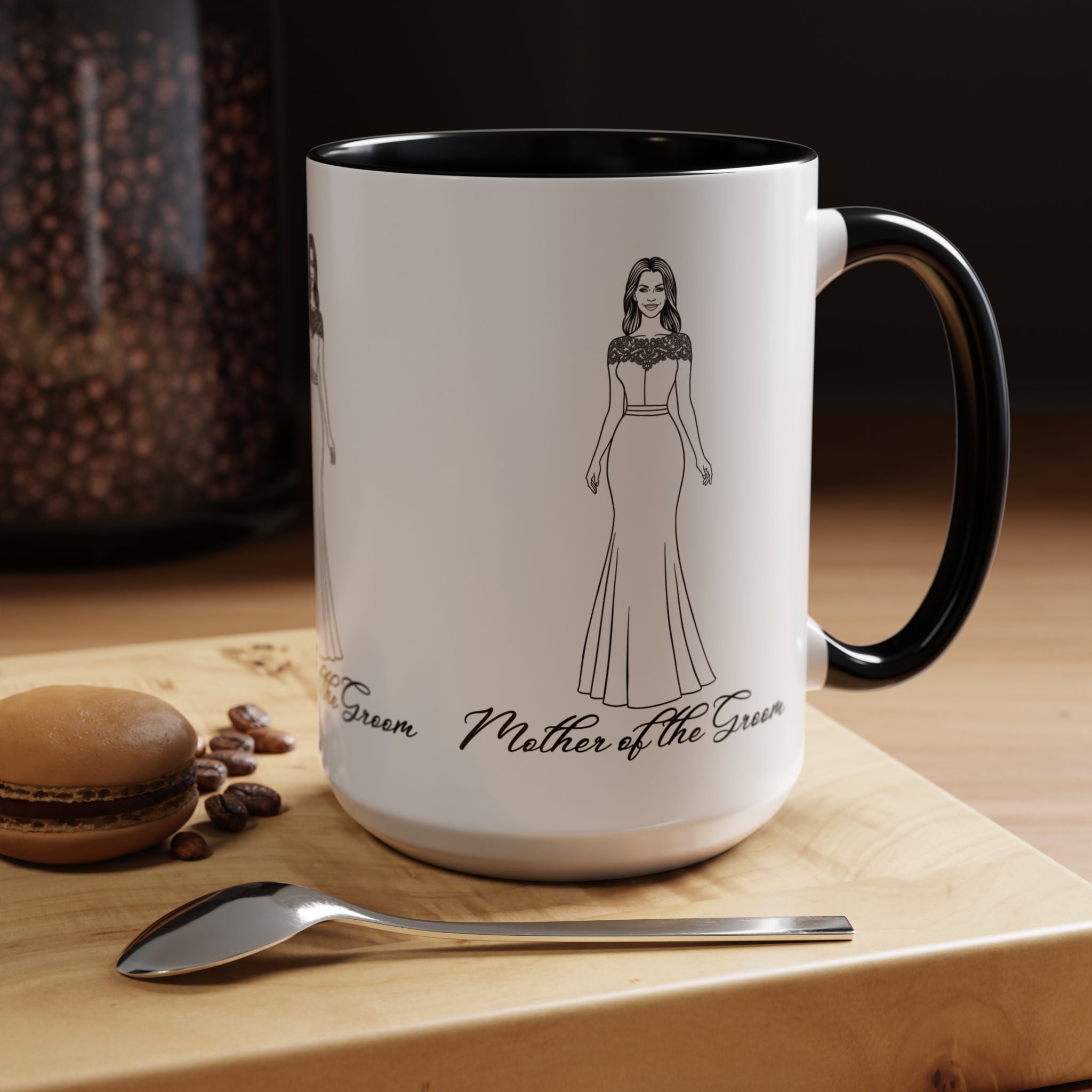 Mother of the Groom Mug-Accent Coffee Mug (11, 15oz)