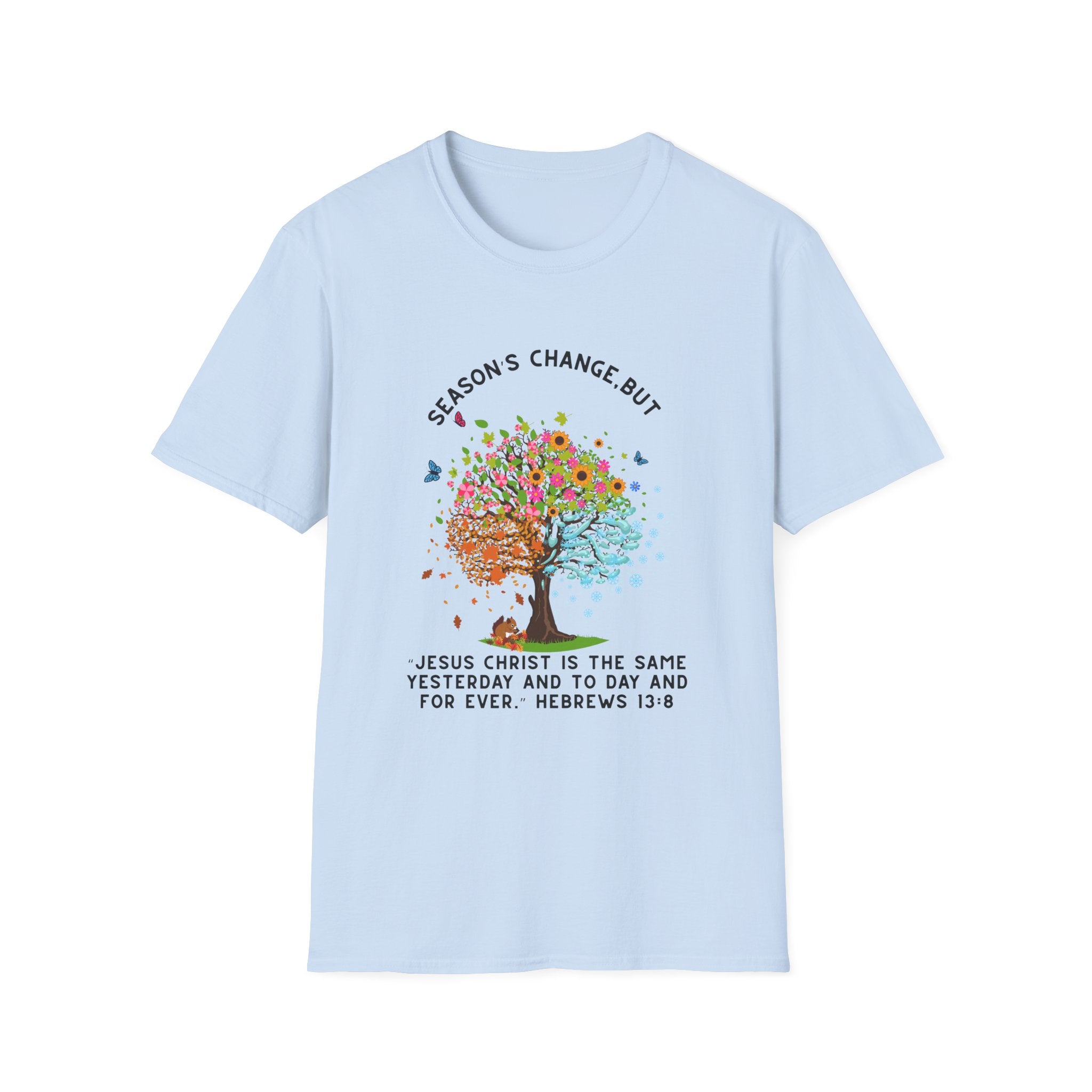 Jesus Unisex Softstyle T-Shirt, Casual Tee, Christian Apparel, Faith-Based Gift, Everyday Wear, Religious T-Shirt