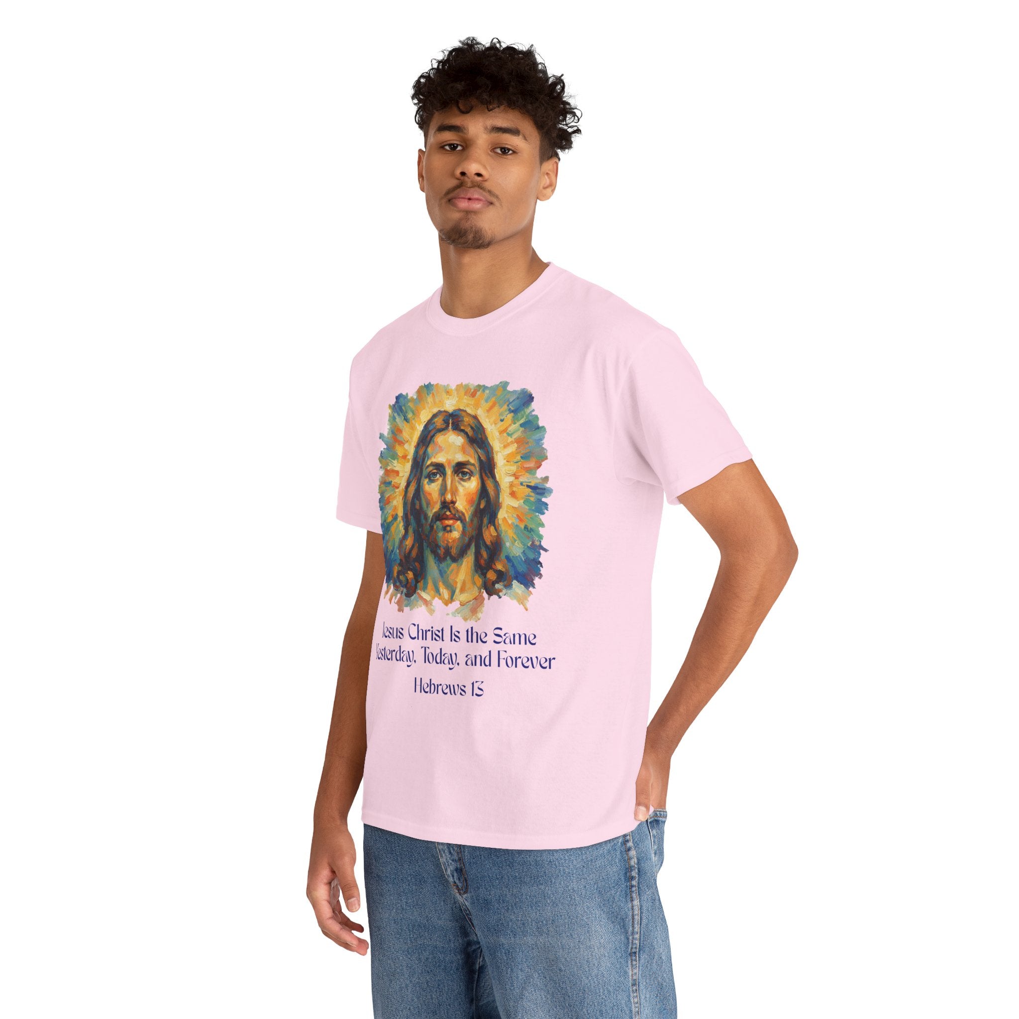 Jesus Portrait – Van Gogh Inspired Style Religious Inspirational Tee - Jesus Christ Design, Faith Shirt, Christian Clothing, Birthday Gift, Everyday Wear