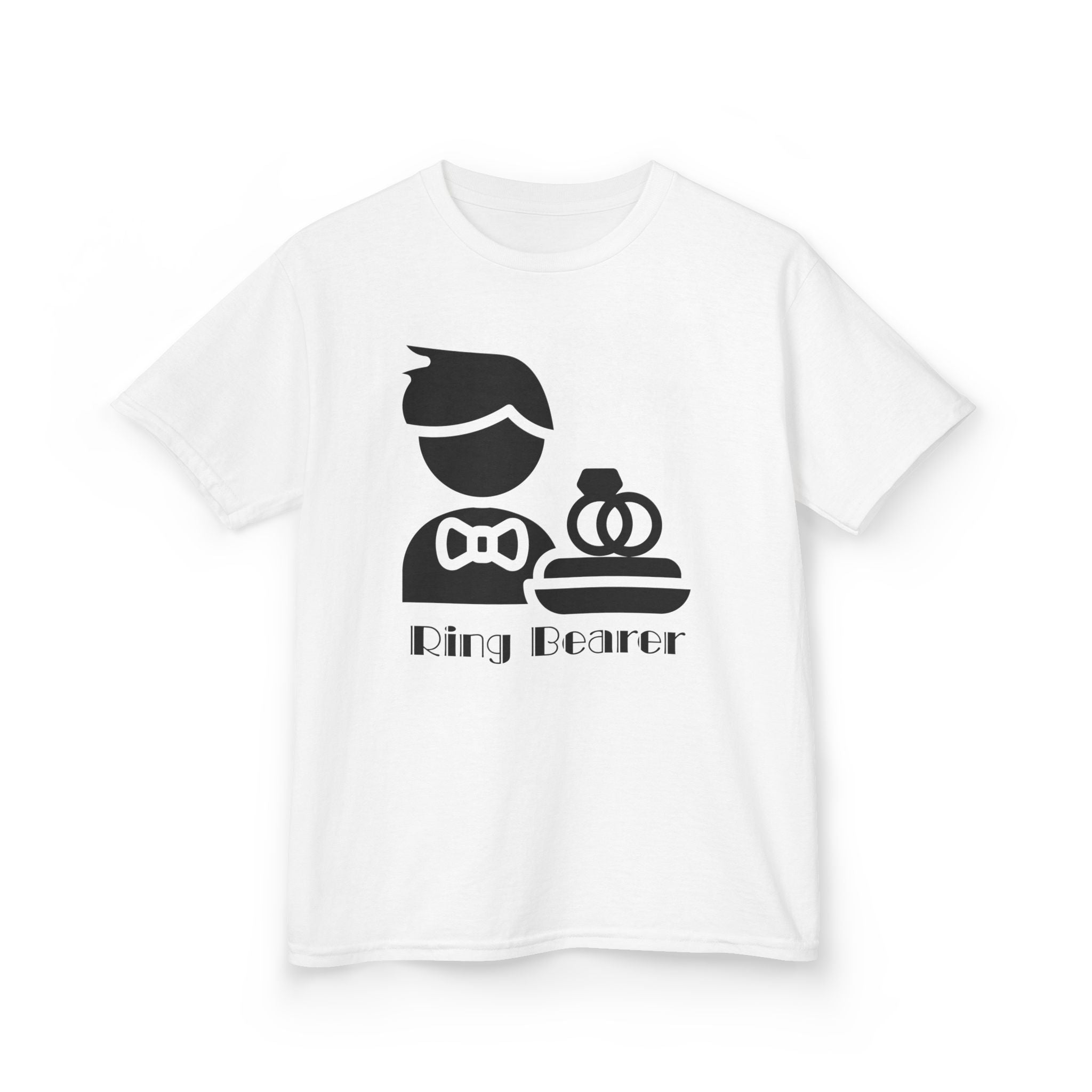 Kids Ring Bearer Tee - Perfect for Weddings, Flower Girl Outfits, Cute Kid’s Apparel, Wedding Party Shirts, Kids Event T-Shirt