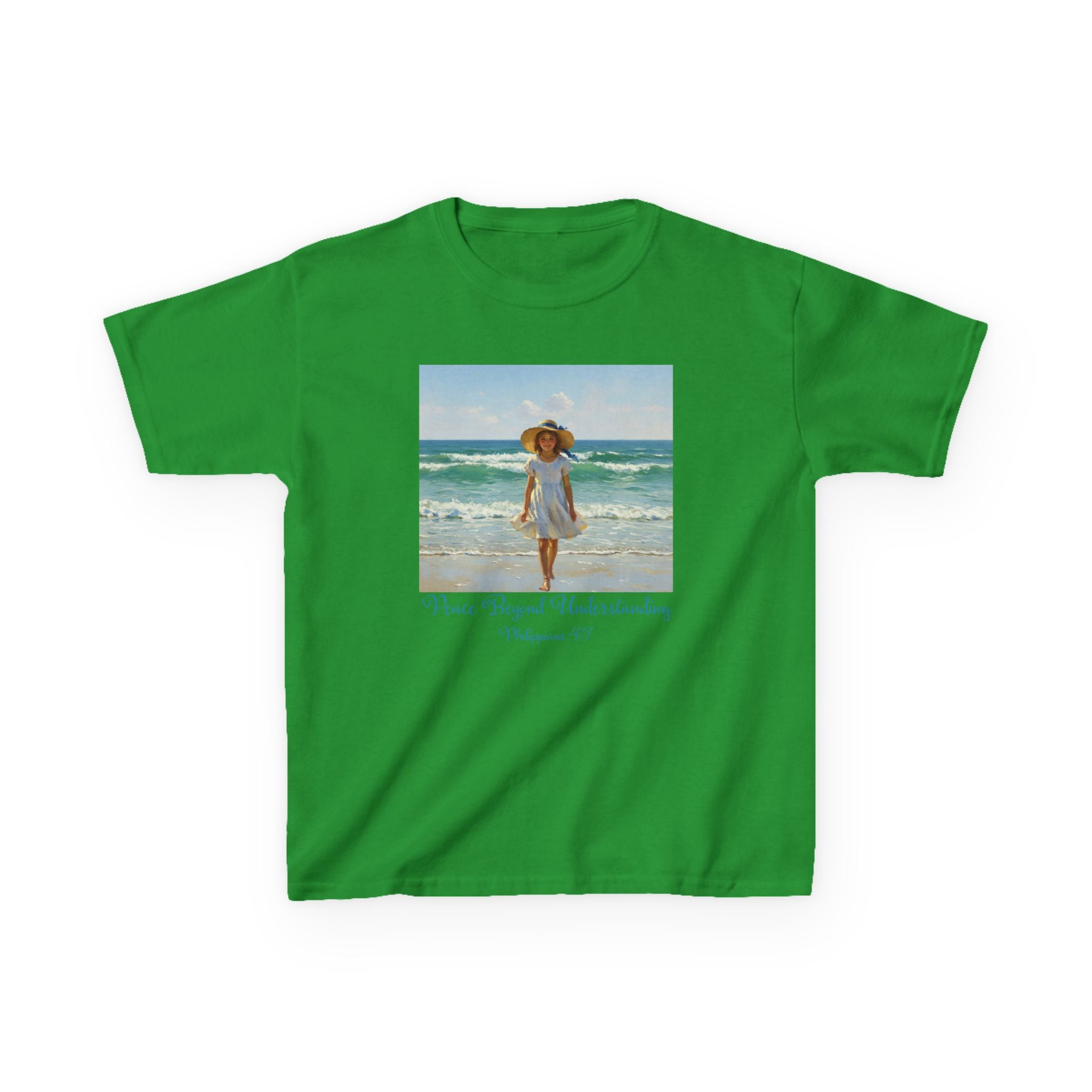 Whimsical Beach Fun Kids Tee, Summer Shirt, Beach Day Tee, Vacation Outfit, Cute Kids Clothing