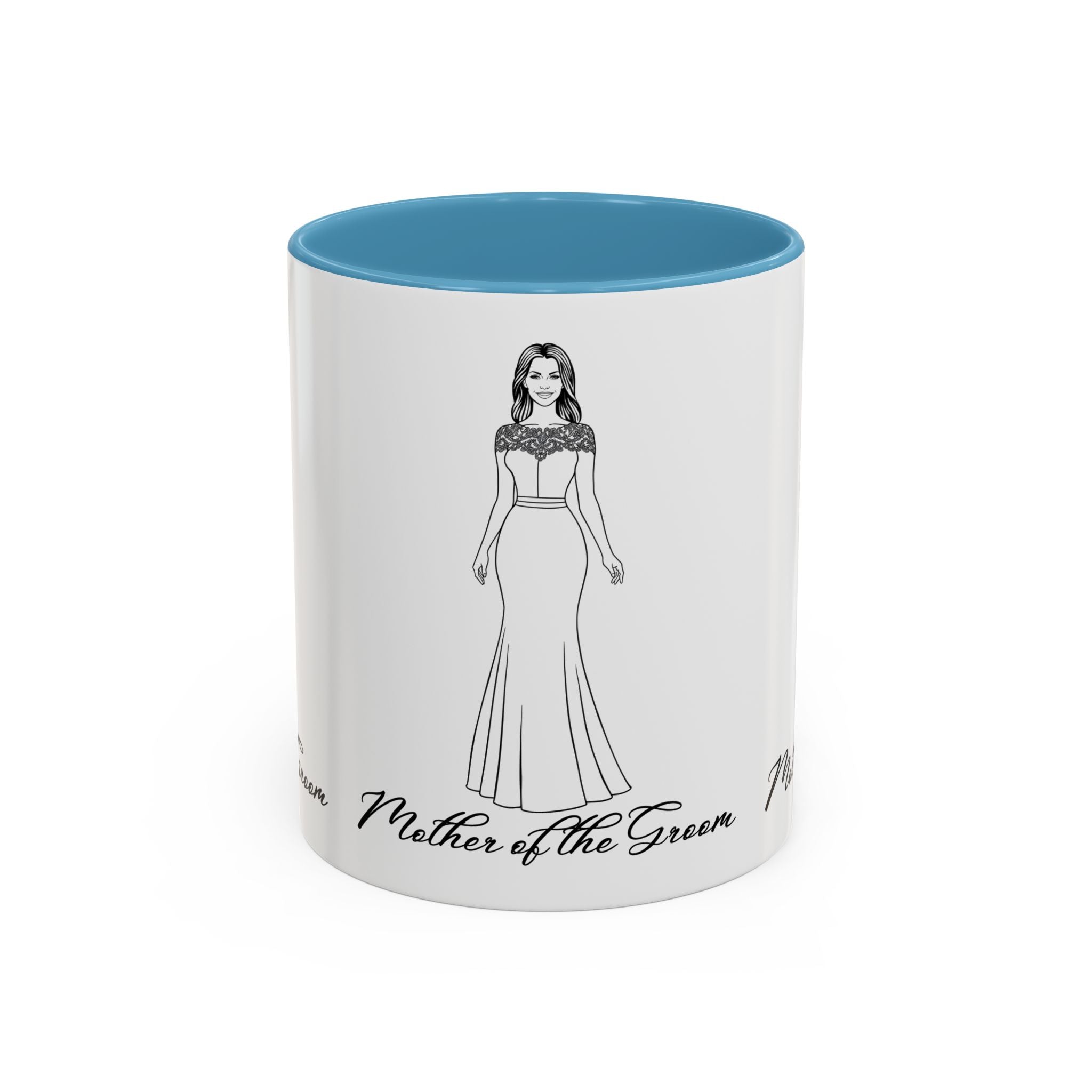Mother of the Groom Mug-Accent Coffee Mug (11, 15oz)