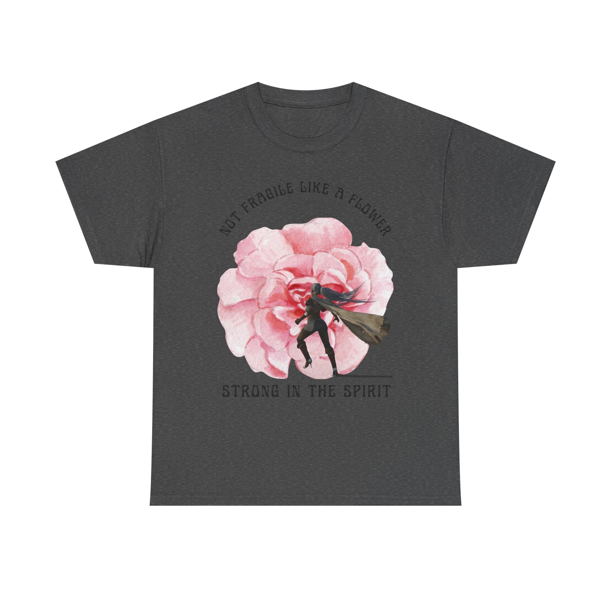 Floral Empowerment Tee, Not Fragile Like a Flower, Strong in the Spirit Shirt, Inspirational Unisex T-Shirt, Gift for Women, [...]