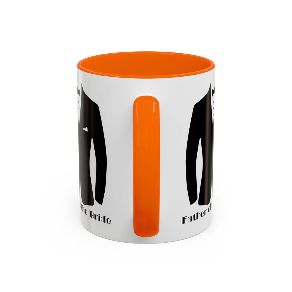 Father of the Bride Mug  11, 15oz| Wedding Day Gift | Elegant Keepsake for Dad