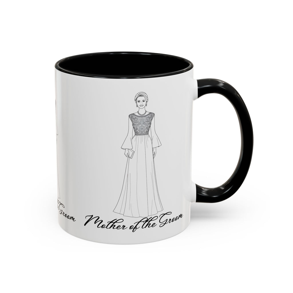 Elegant Mother of the Groom Mug - Perfect Gift for Bridal Showers, Weddings, Coffee Lovers, Wedding Planning