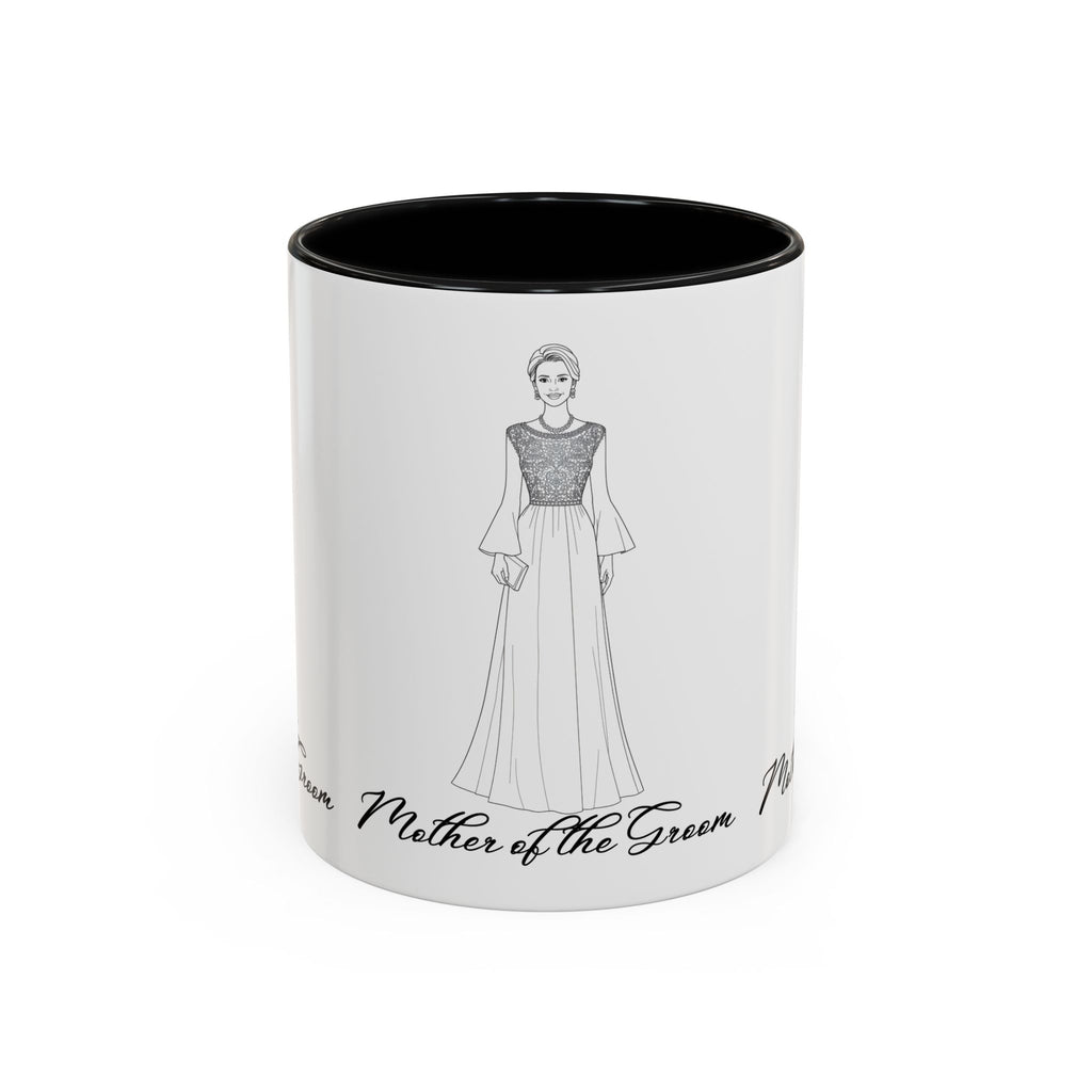 Elegant Mother of the Groom Mug - Perfect Gift for Bridal Showers, Weddings, Coffee Lovers, Wedding Planning