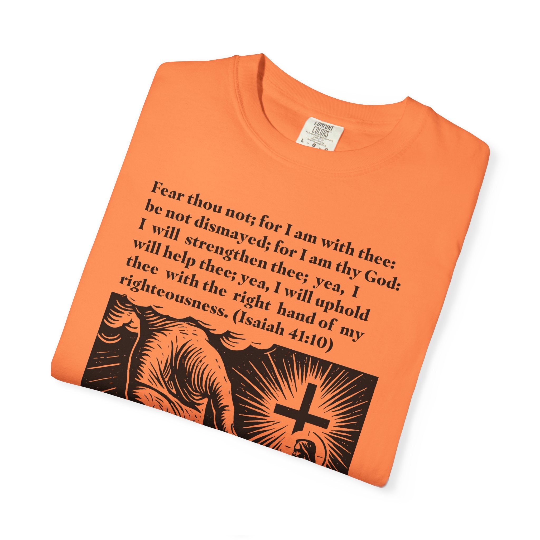 Inspirational Faith T-Shirt, Unisex Cotton Tee, Christian Gift, Spiritual Apparel, Motivational Quote Shirt, Religious Clothing