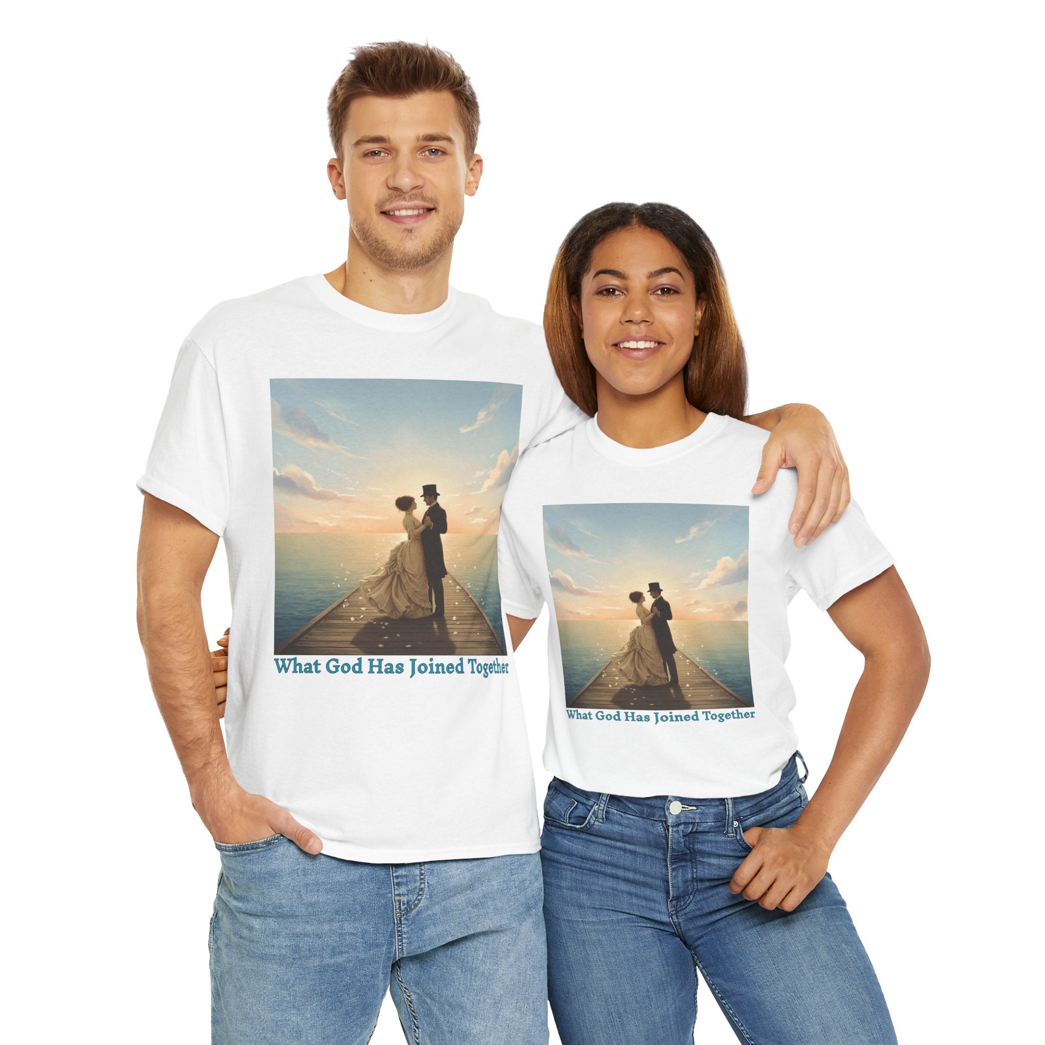 Wedding Anniversary Unisex Cotton Tee, Love Shirt, Couples Gift, Engagement Gift, Bridal Clothing, Marriage Celebration Tee