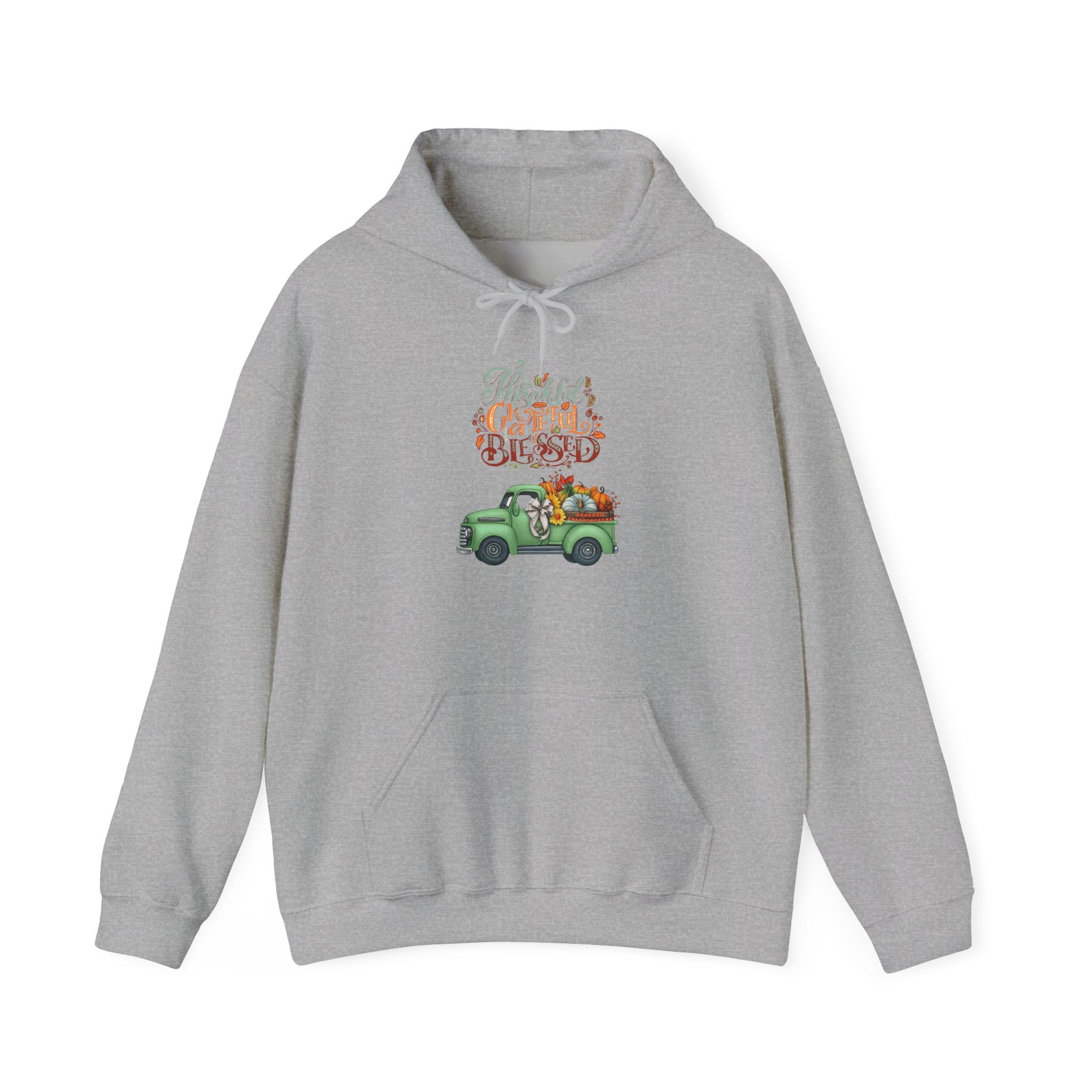Festive Truck Sweatshirt - Cozy Holiday Hoodie, Winter Gift, Christmas Apparel, Unisex Clothing, Seasonal Fashion