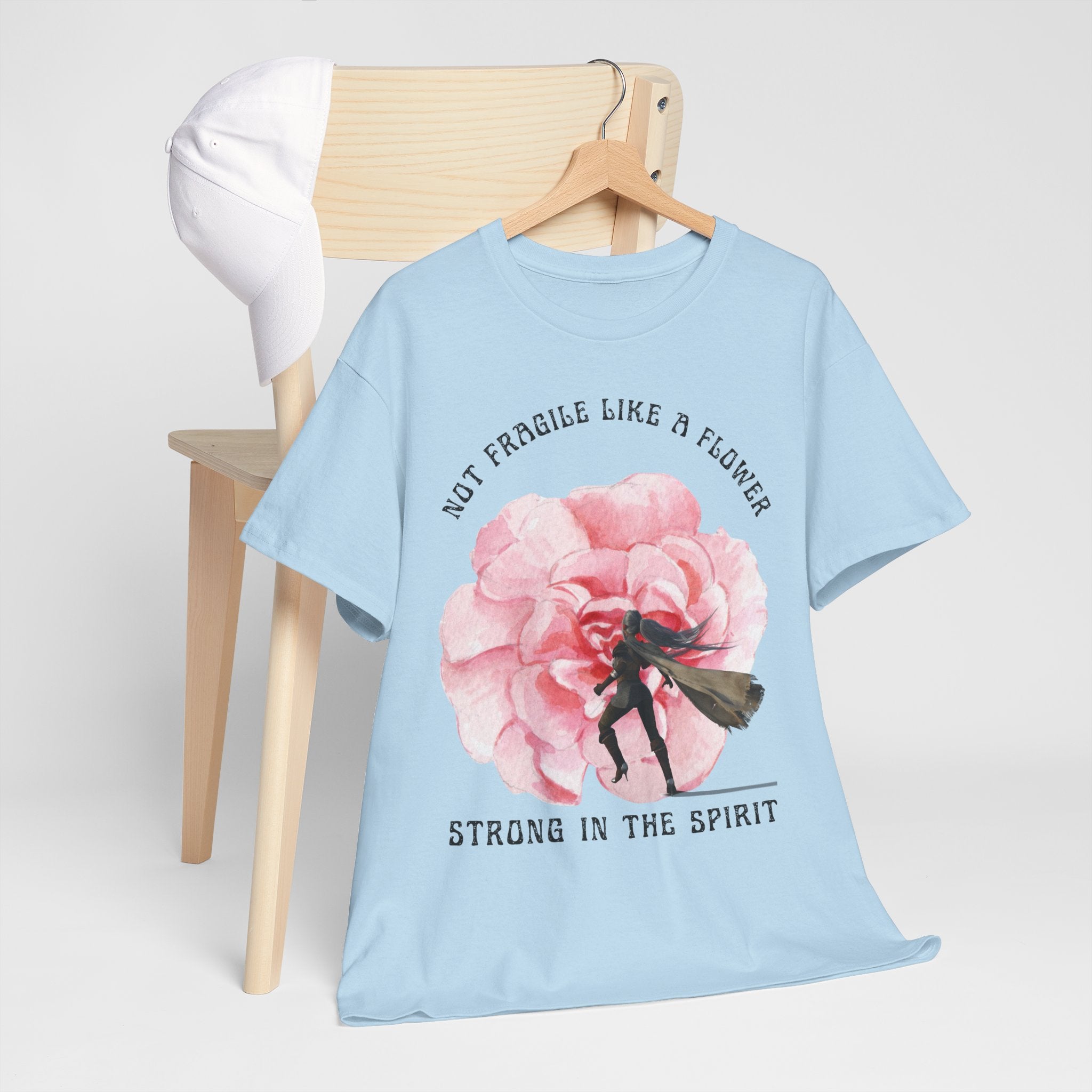 Floral Empowerment Tee, Not Fragile Like a Flower, Strong in the Spirit Shirt, Inspirational Unisex T-Shirt, Gift for Women, [...]