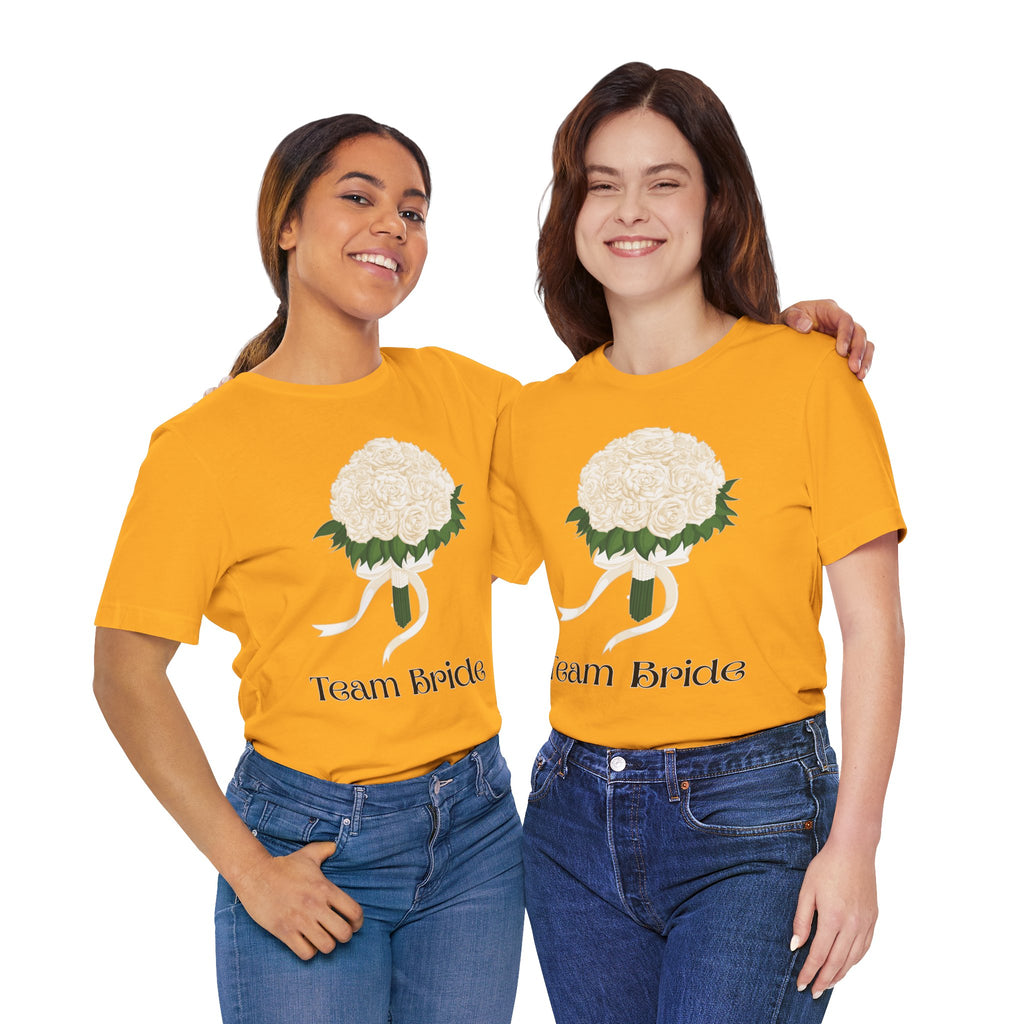 Bride Collection bridesmaids T-Shirt, Wedding Party, Bridal Shower Gift, Matching T-shirts for Bridesmaids, Casual Wedding Celebration Shirt