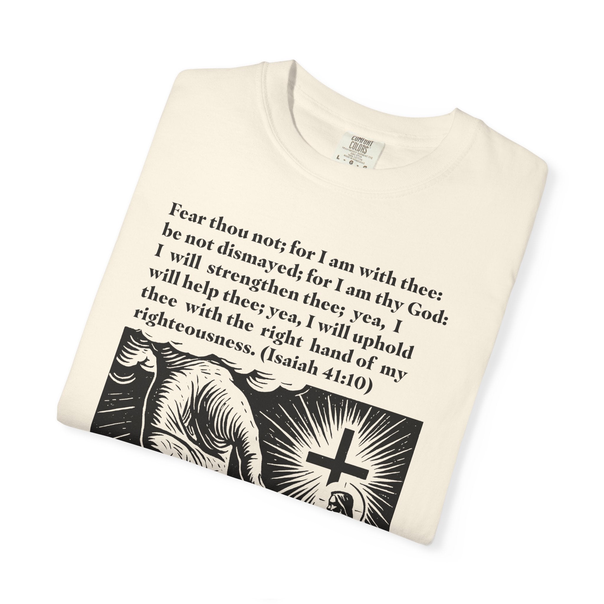 Inspirational Faith T-Shirt, Unisex Cotton Tee, Christian Gift, Spiritual Apparel, Motivational Quote Shirt, Religious Clothing