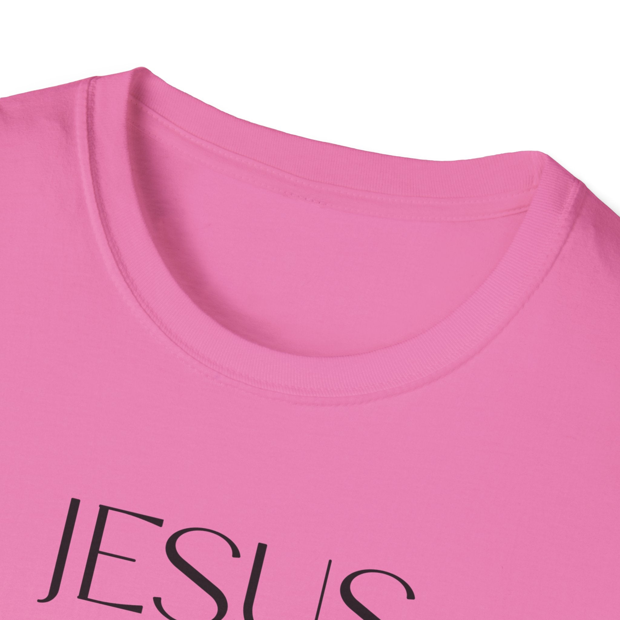Jesus Floral Faith T-Shirt- Christian Graphic Tee, Inspirational Gift, Religious Apparel, Casualwear, Unisex