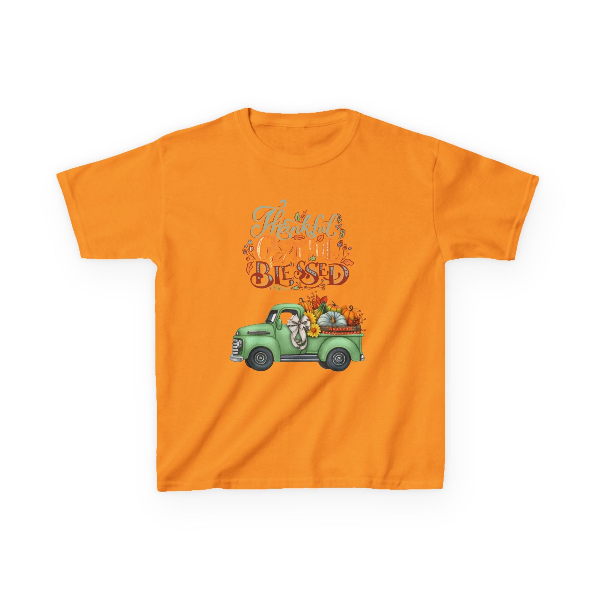 Blessed Fall Kids Tee, Adorable Autumn Shirt, Cute Harvest T-Shirt, Thanksgiving Gift for Kids, Comfy Cotton Youth Apparel