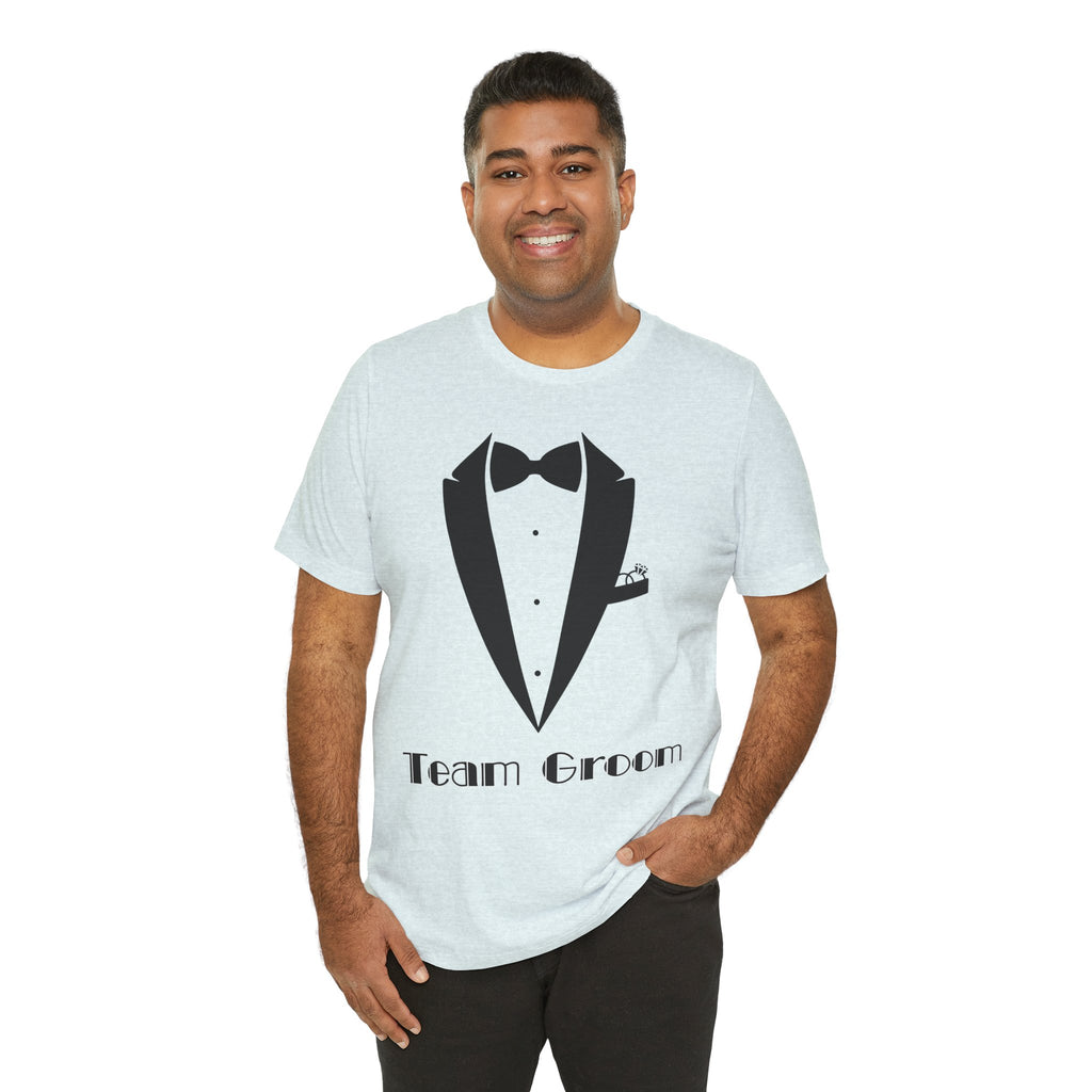 Team Groom Wedding T-Shirt, Perfect for Groomsmen, Bachelor Party, Wedding Events, Groom Attire, Engagement Celebration