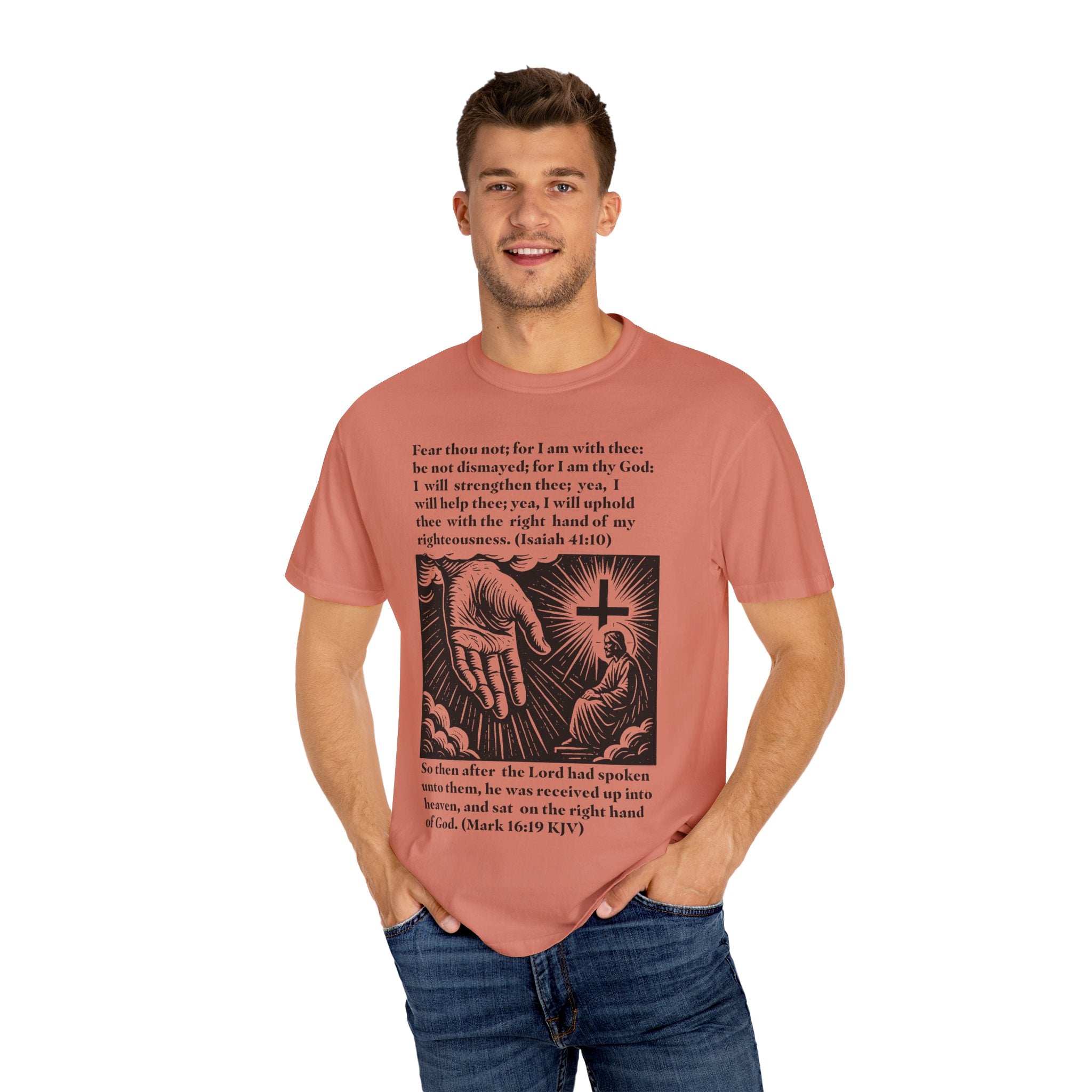 Inspirational Faith T-Shirt, Unisex Cotton Tee, Christian Gift, Spiritual Apparel, Motivational Quote Shirt, Religious Clothing