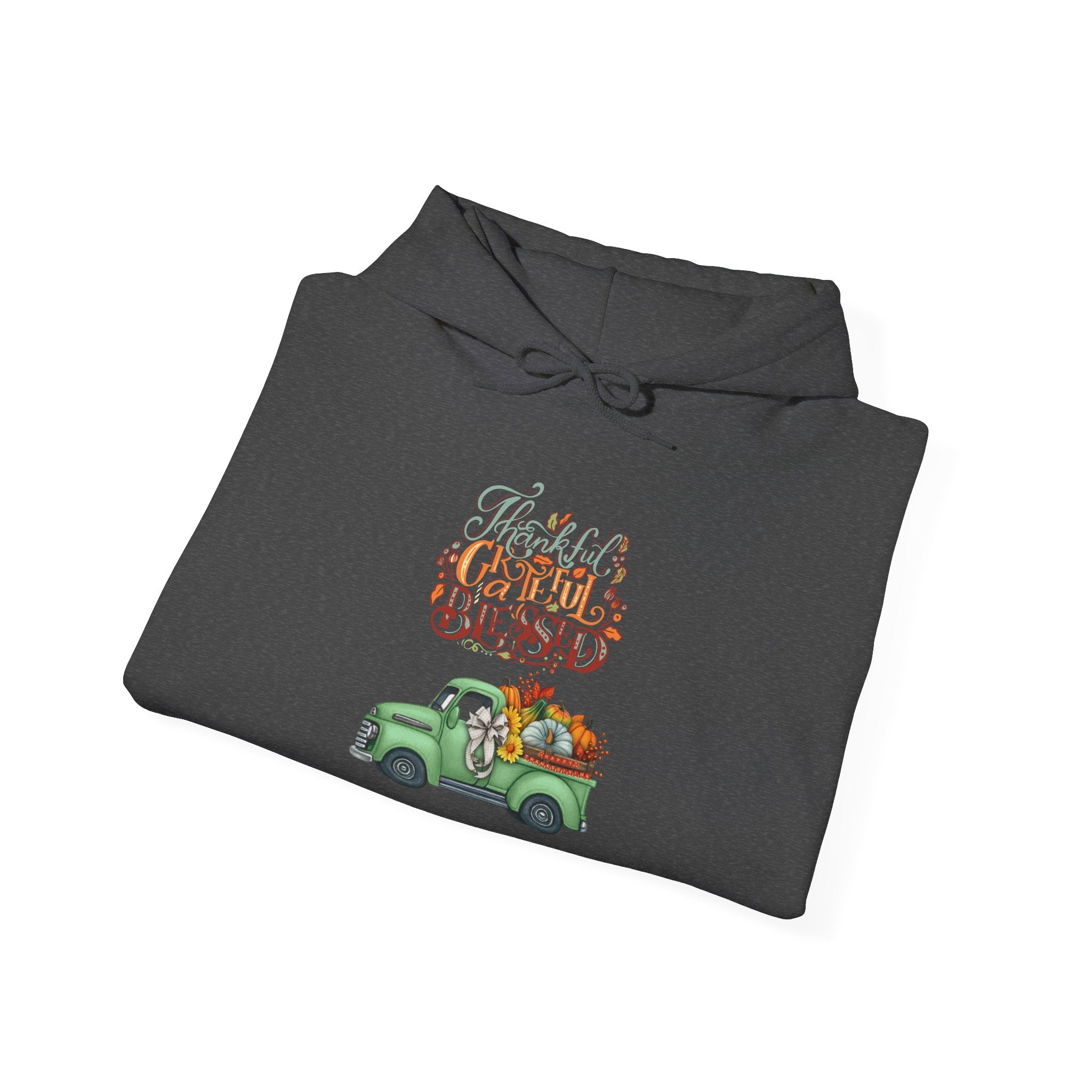 Festive Truck Sweatshirt - Cozy Holiday Hoodie, Winter Gift, Christmas Apparel, Unisex Clothing, Seasonal Fashion