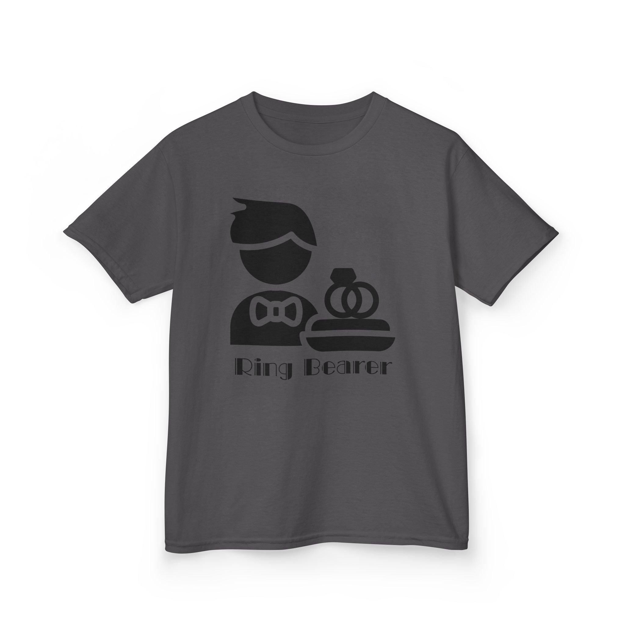 Kids Ring Bearer Tee - Perfect for Weddings, Flower Girl Outfits, Cute Kid’s Apparel, Wedding Party Shirts, Kids Event T-Shirt