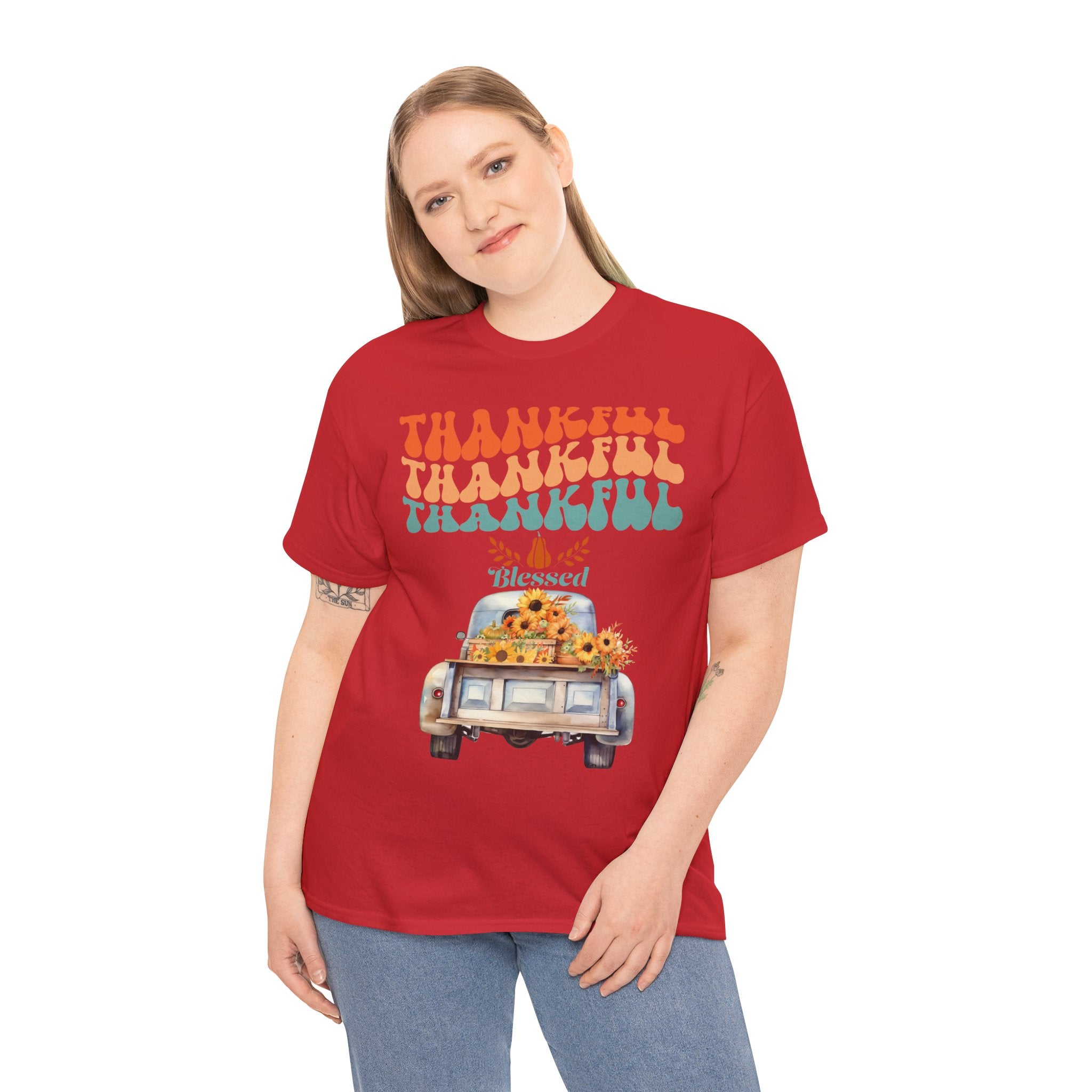 Thankful Vibes Unisex Tee - Perfect for Thanksgiving, Gratitude, Casual Wear, Gifts, Summer Days