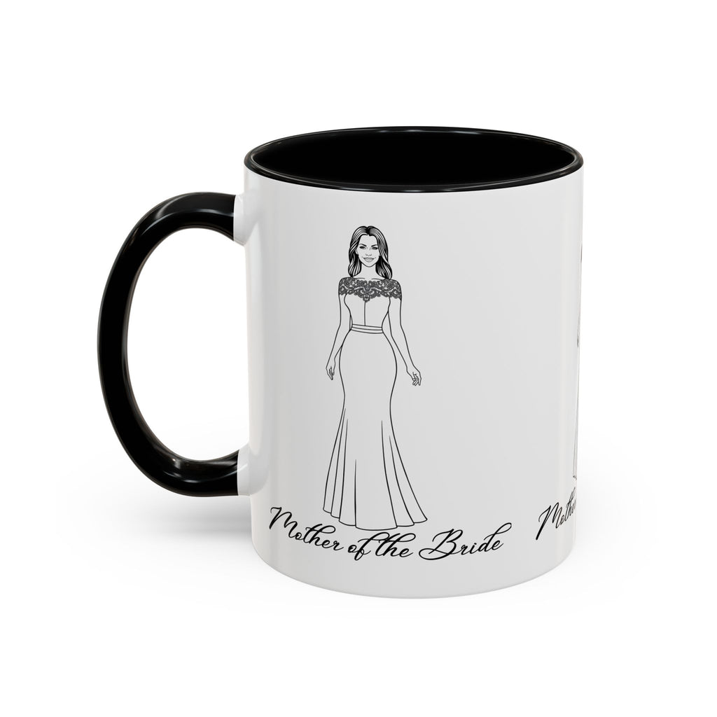 The Mother of the Bride- Accent Coffee Mug (11, 15oz)