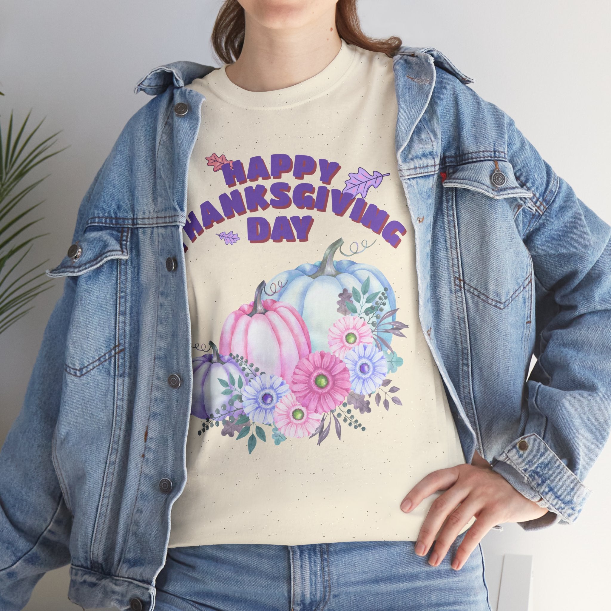 Thanksgiving Celebration Tee, Happy Thanksgiving Day Shirt, Fall T-Shirt, Holiday Gift, Unisex Cotton Top, Autumn Fashion