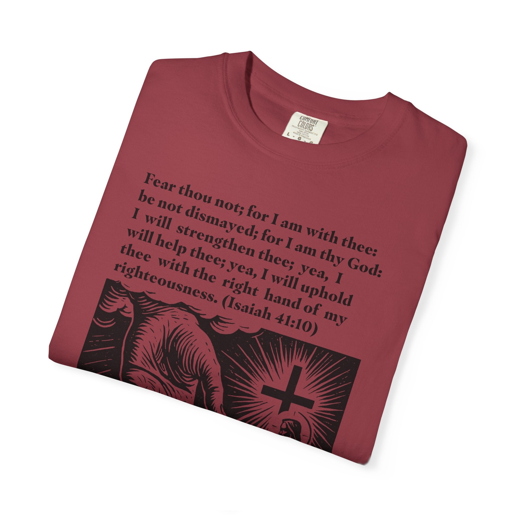 Inspirational Faith T-Shirt, Unisex Cotton Tee, Christian Gift, Spiritual Apparel, Motivational Quote Shirt, Religious Clothing