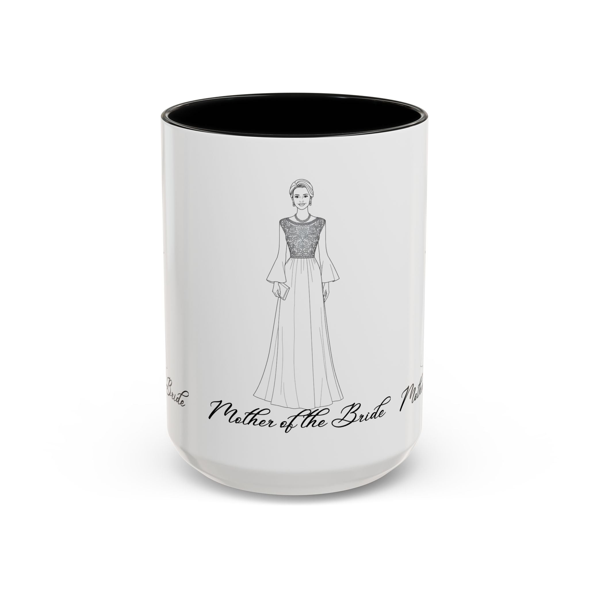 Mother of the Bride -Accent Coffee Mug (11, 15oz)