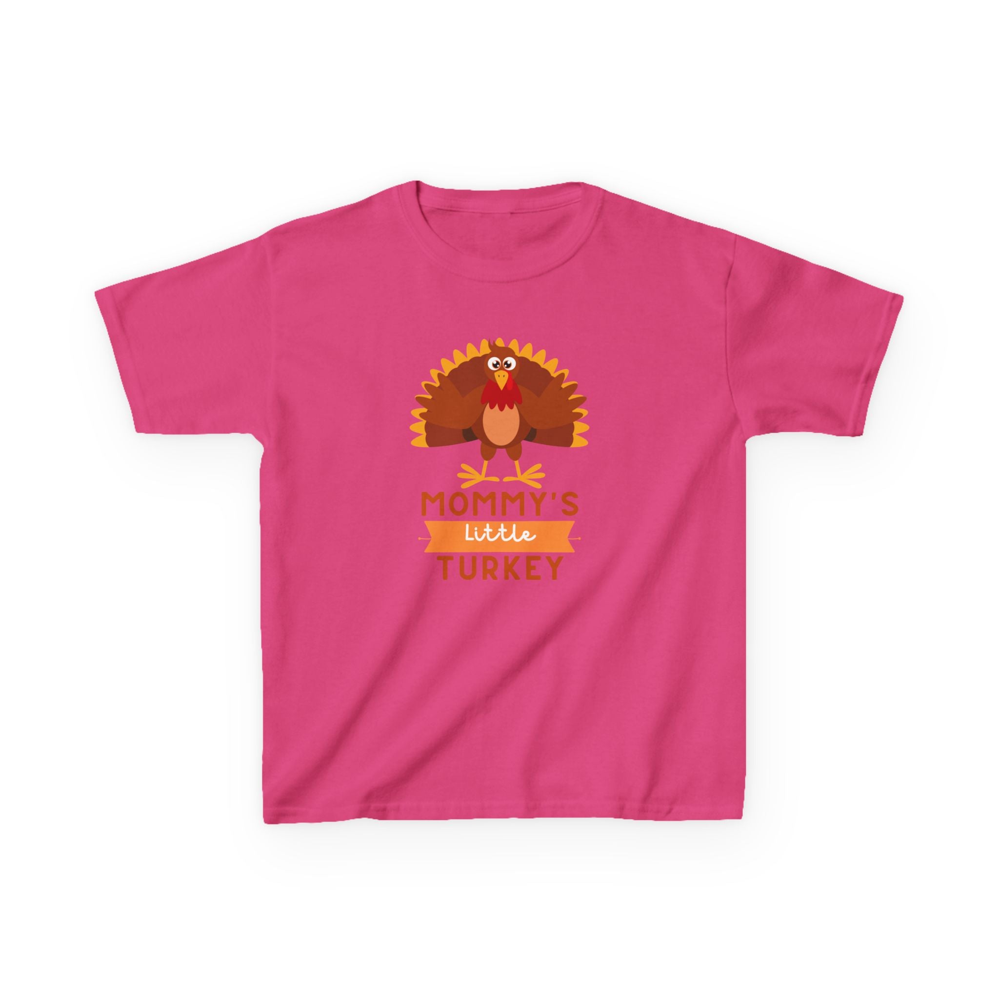 Mommy's Little Turkey Kids Tee - Thanksgiving Gift, Holiday Apparel, Cute Kids Clothing, Family Gathering, Kid's Casual Wear