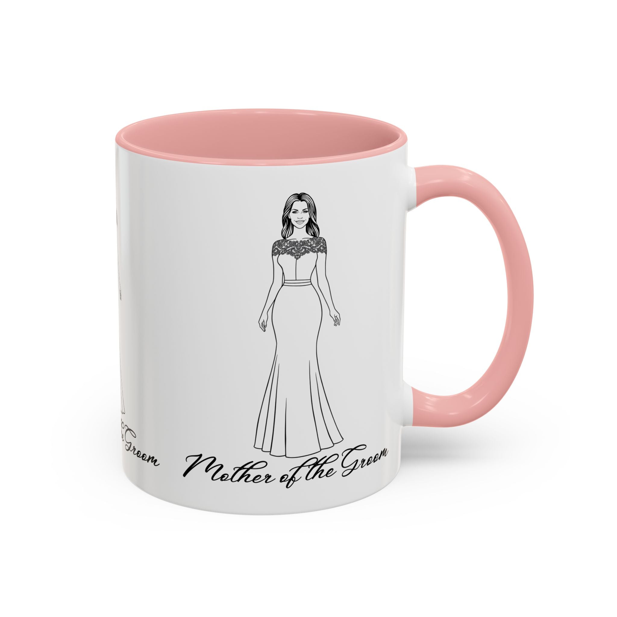 Mother of the Groom Mug-Accent Coffee Mug (11, 15oz)