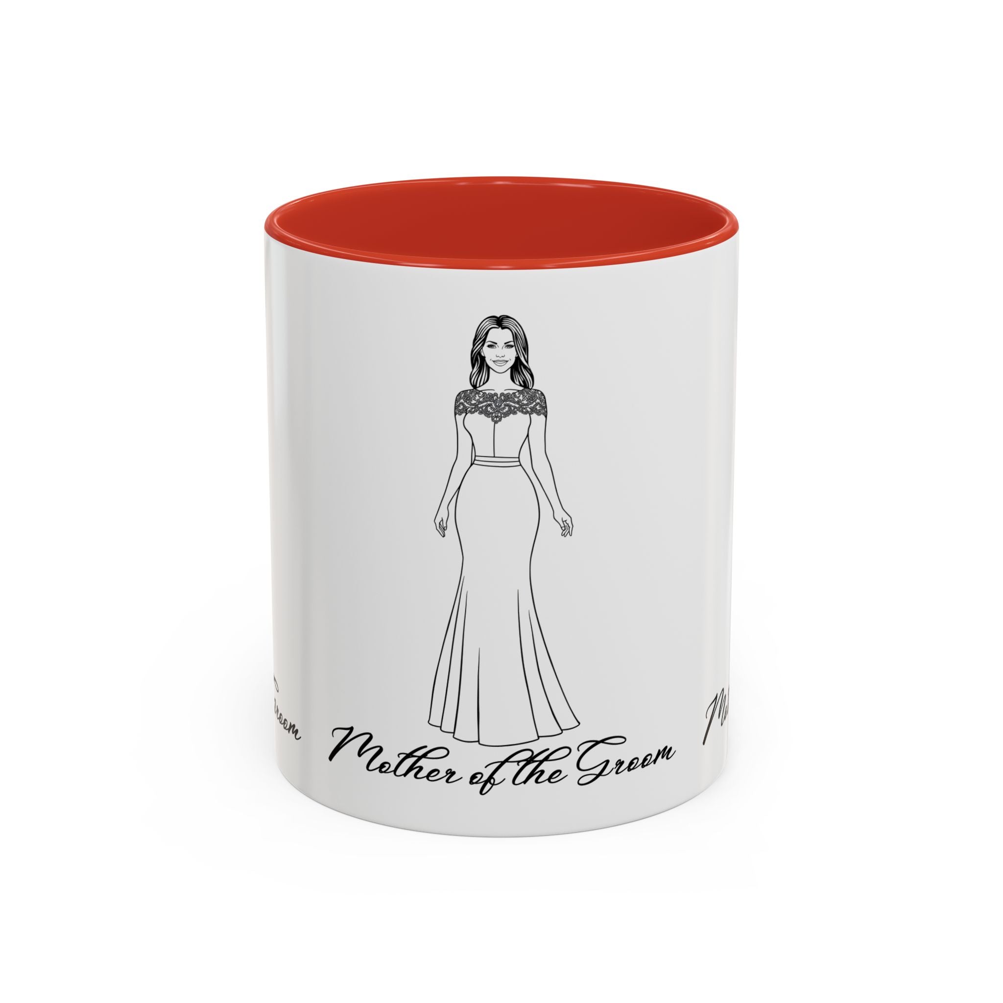 Mother of the Groom Mug-Accent Coffee Mug (11, 15oz)
