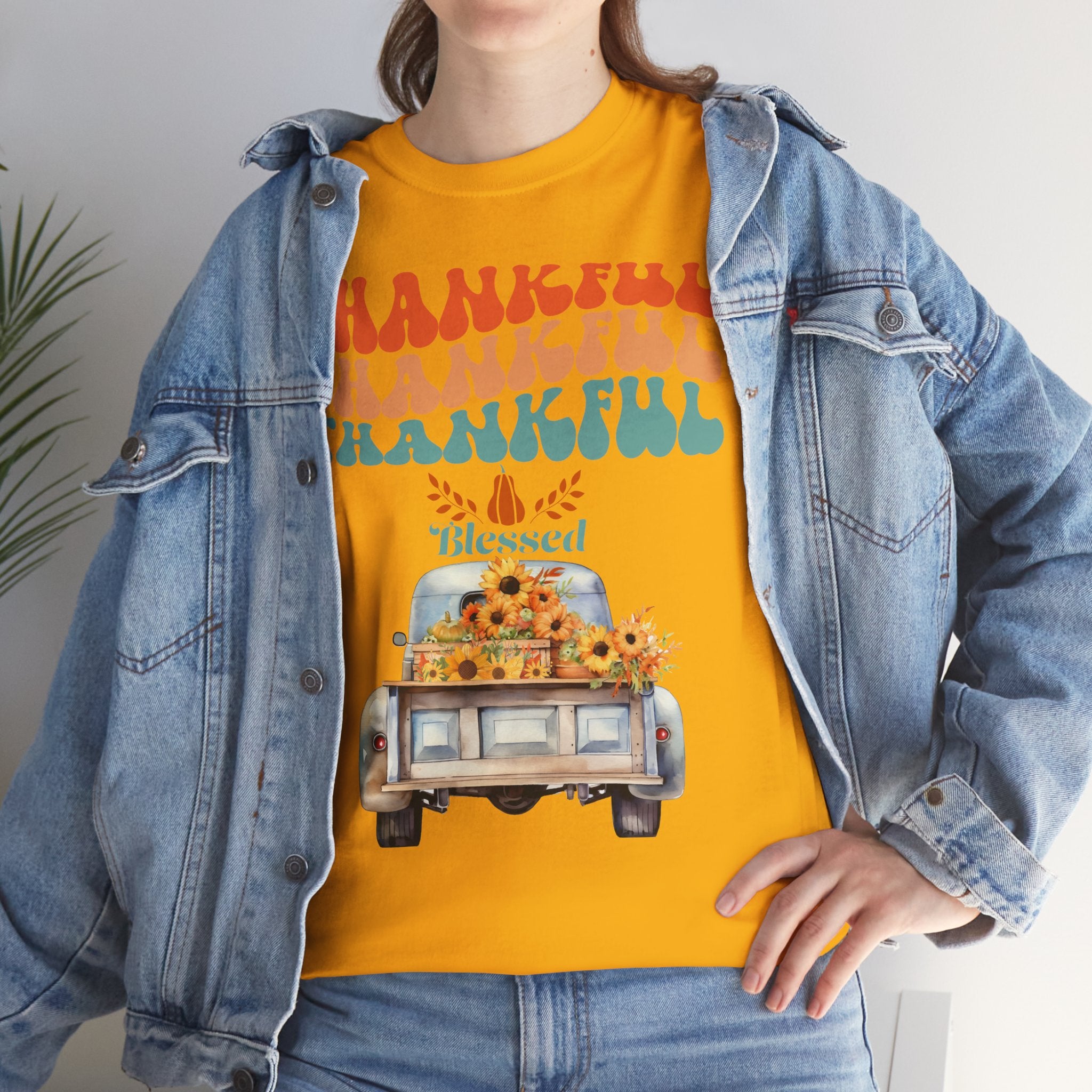 Thankful Vibes Unisex Tee - Perfect for Thanksgiving, Gratitude, Casual Wear, Gifts, Summer Days