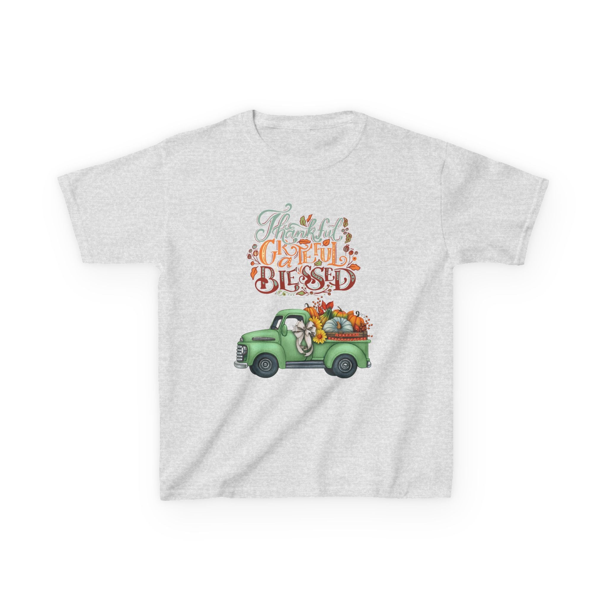 Blessed Fall Kids Tee, Adorable Autumn Shirt, Cute Harvest T-Shirt, Thanksgiving Gift for Kids, Comfy Cotton Youth Apparel