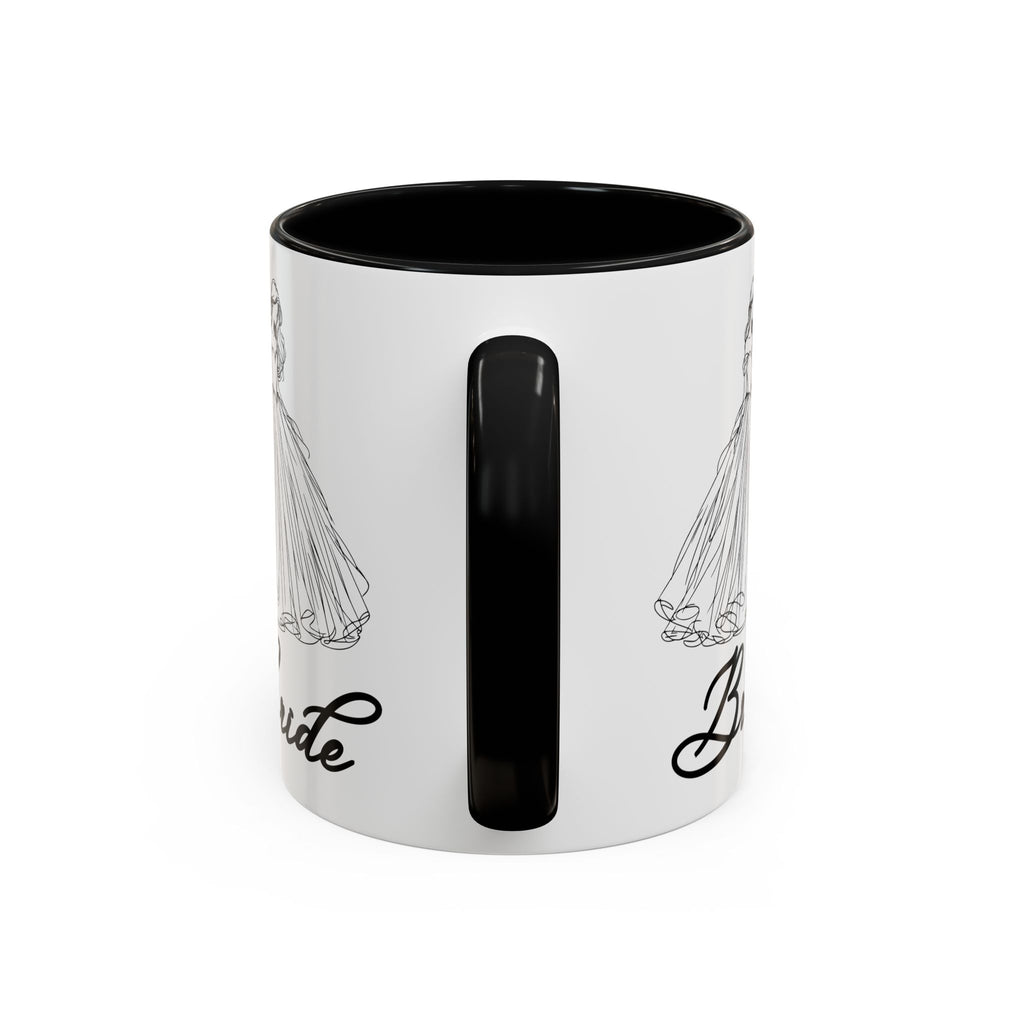 Bride Mug | Elegant Wedding Dress Design | Bridal Shower Gift & Keepsake