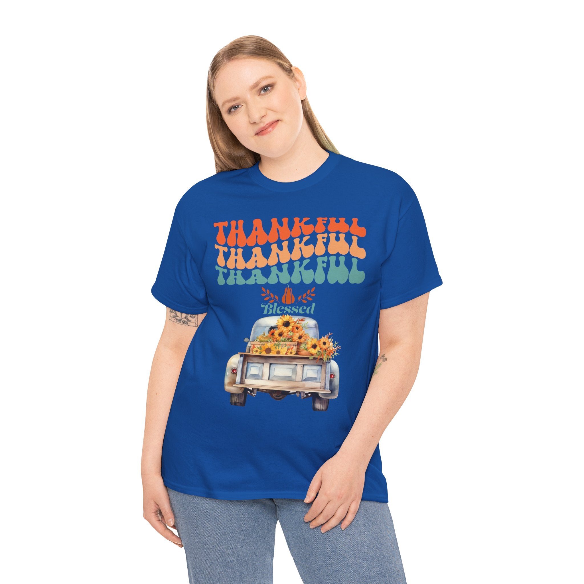 Thankful Vibes Unisex Tee - Perfect for Thanksgiving, Gratitude, Casual Wear, Gifts, Summer Days