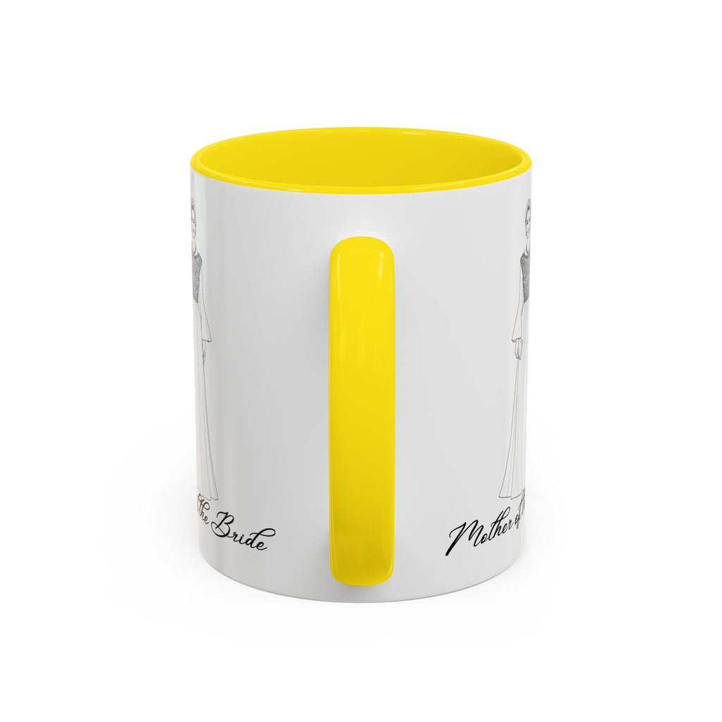 Mother of the Bride -Accent Coffee Mug (11, 15oz)