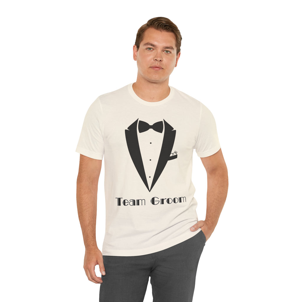 Team Groom Wedding T-Shirt, Perfect for Groomsmen, Bachelor Party, Wedding Events, Groom Attire, Engagement Celebration