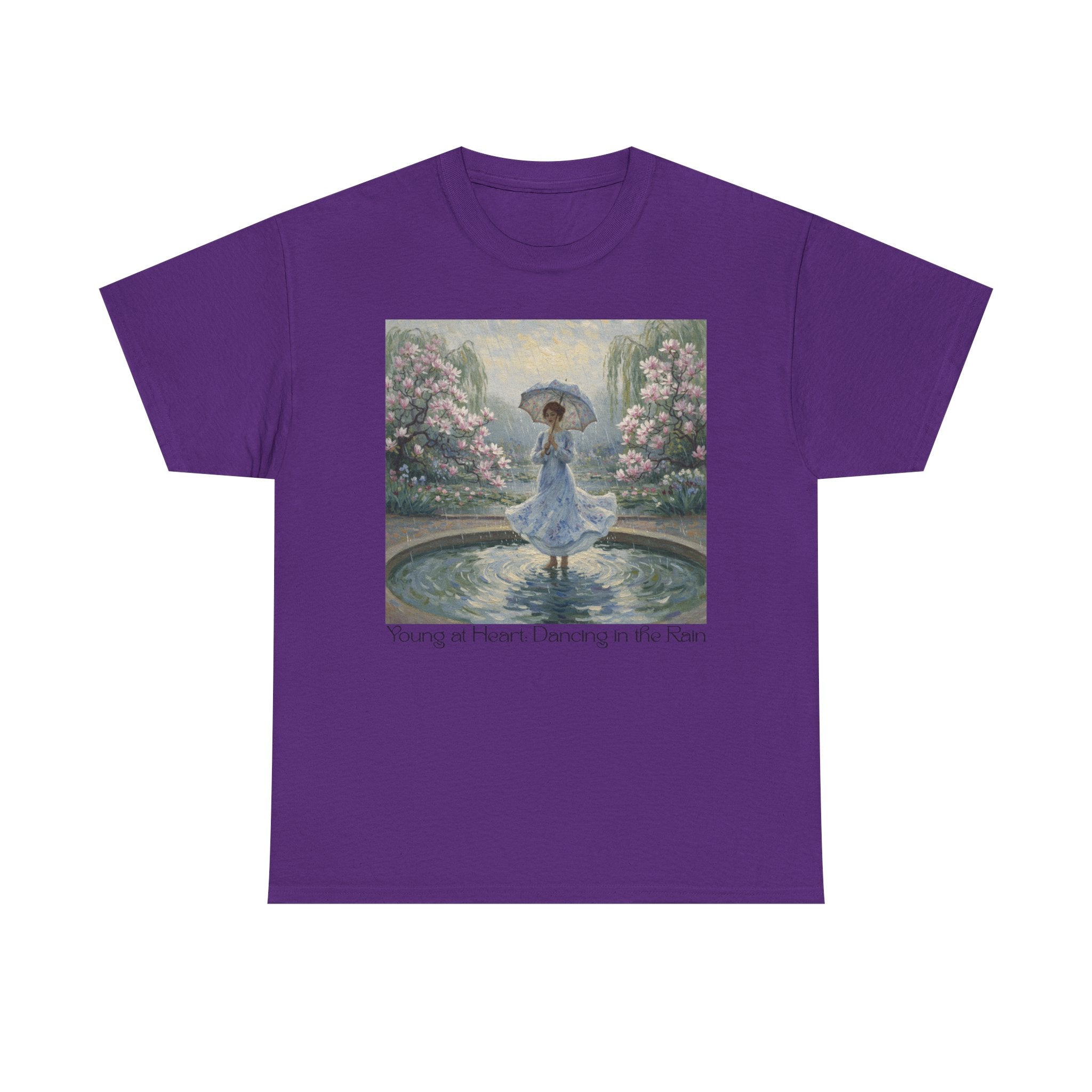 Elegant Floral Dance Unisex Tee, Casual Wear, Art Lover Gift, Spring Fashion, Unique Graphic Shirt