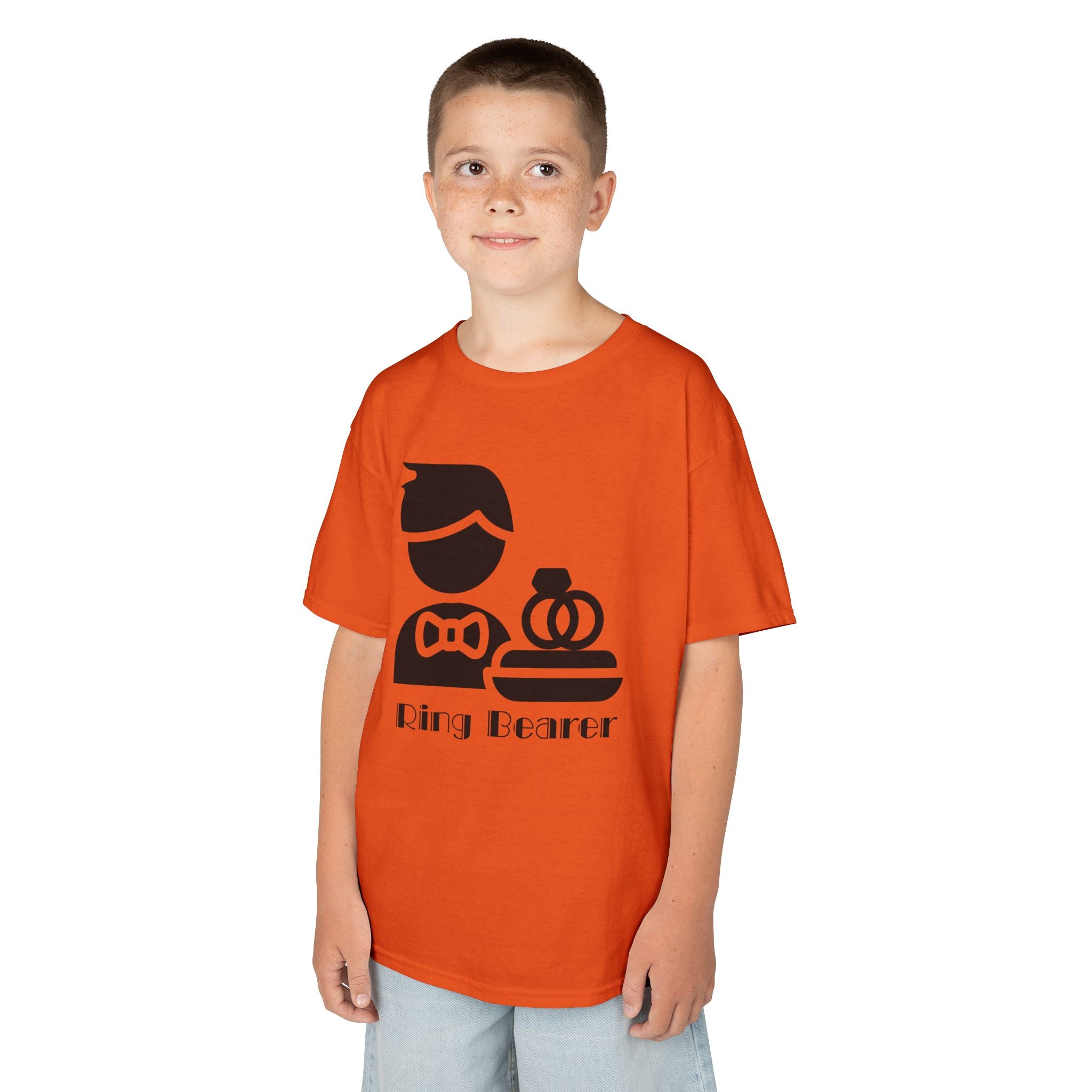 Kids Ring Bearer Tee - Perfect for Weddings, Flower Girl Outfits, Cute Kid’s Apparel, Wedding Party Shirts, Kids Event T-Shirt