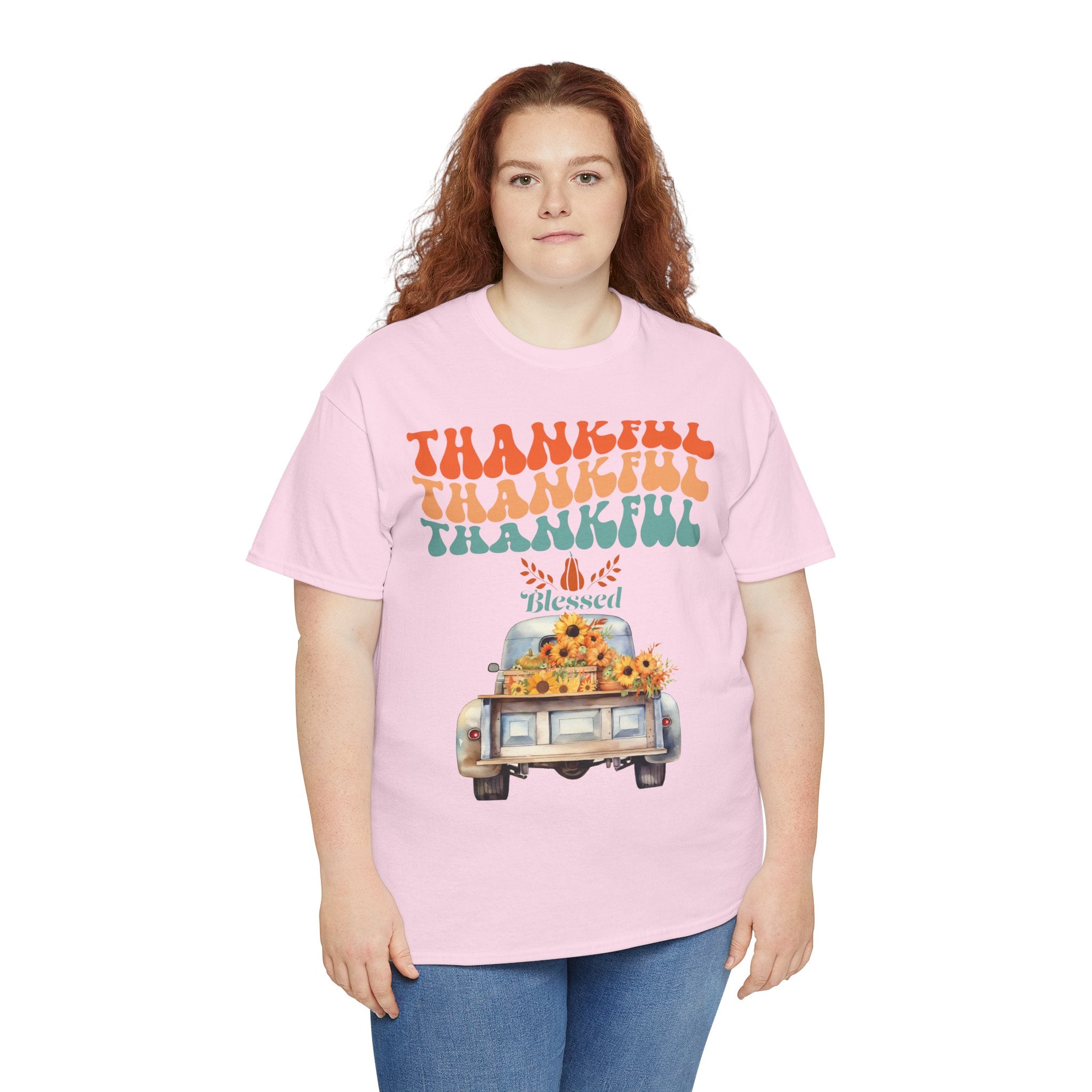 Thankful Vibes Unisex Tee - Perfect for Thanksgiving, Gratitude, Casual Wear, Gifts, Summer Days