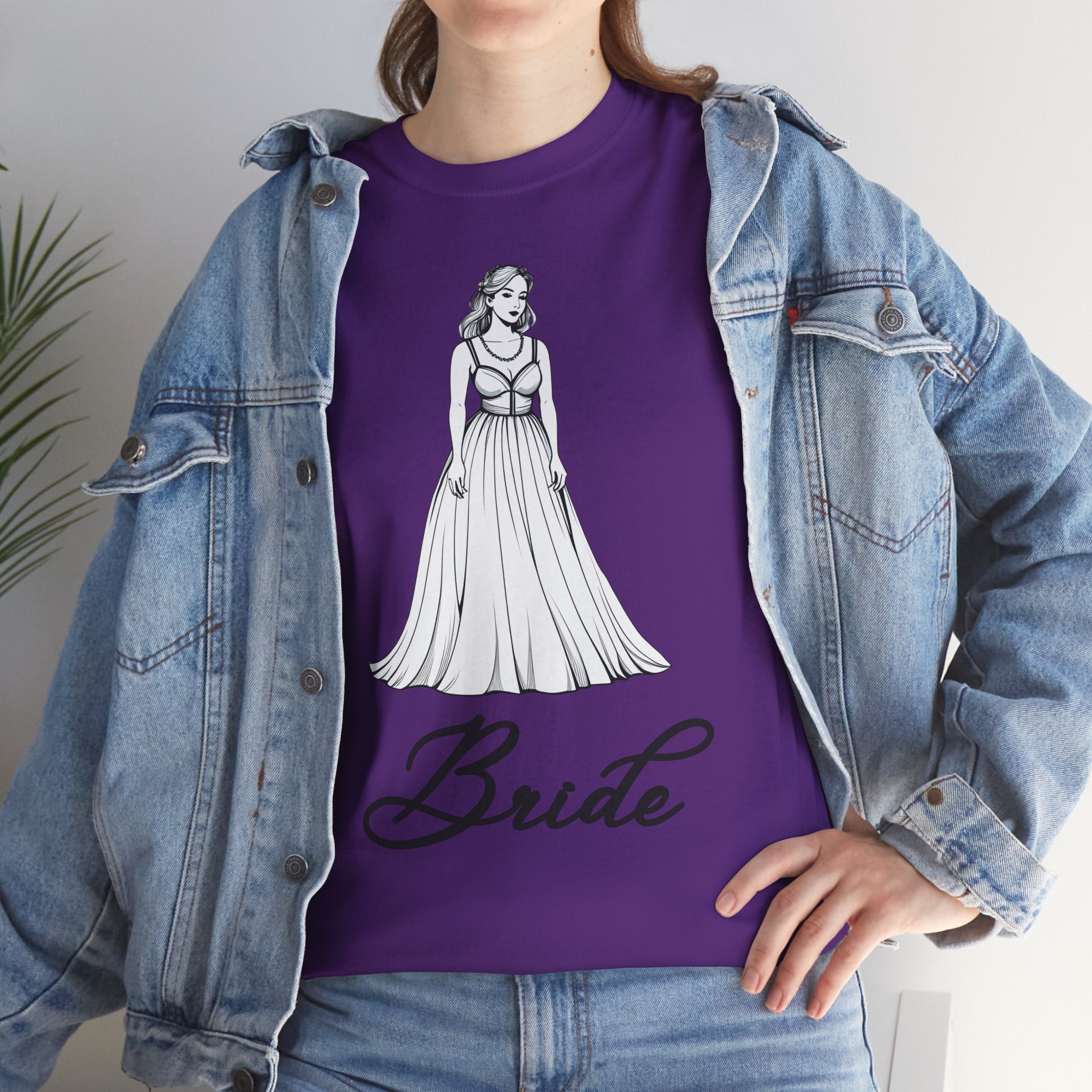 Bride Unisex Heavy Cotton Tee - Perfect for Bachelorette Parties, Bridal Showers, Wedding Celebrations, and Engagement Events, Wedding [...]