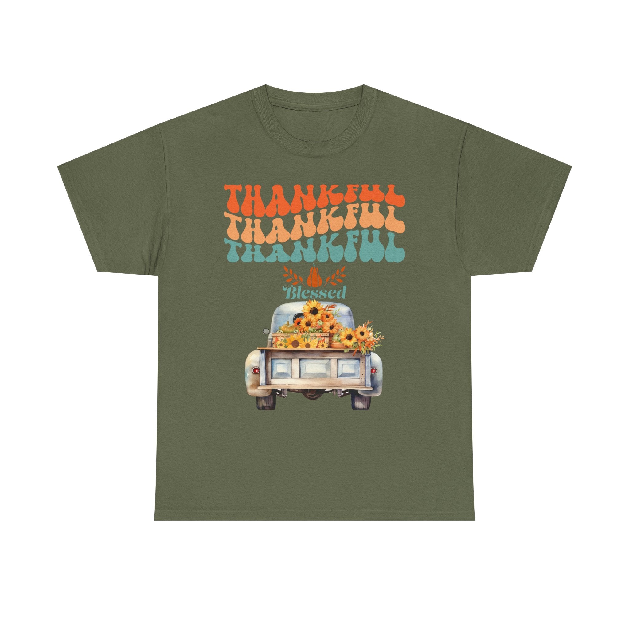 Thankful Vibes Unisex Tee - Perfect for Thanksgiving, Gratitude, Casual Wear, Gifts, Summer Days
