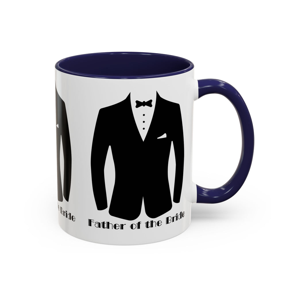 Father of the Bride Mug  11, 15oz| Wedding Day Gift | Elegant Keepsake for Dad