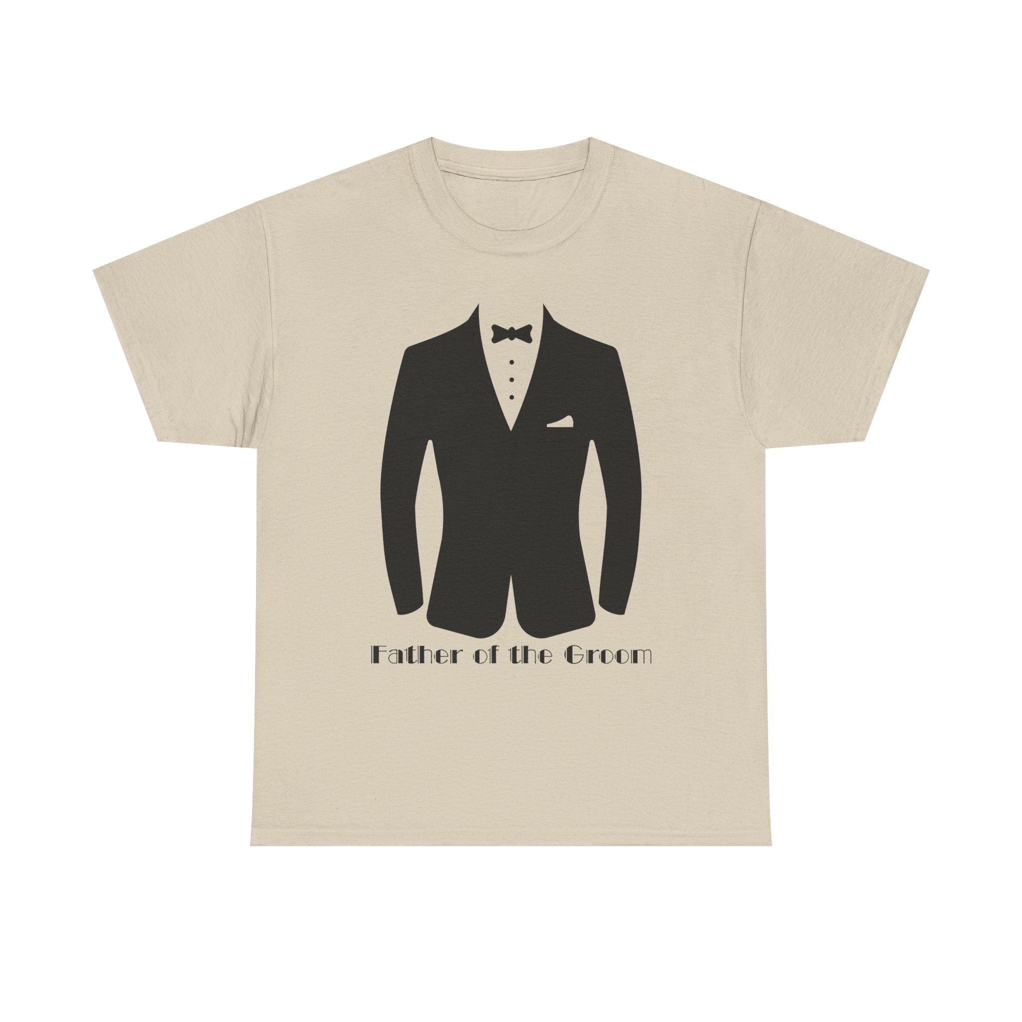 Father of the Groom Party Tee, Wedding Gift, Unisex Cotton Shirt, Groom's Party Shirt, Bridal Party Attire