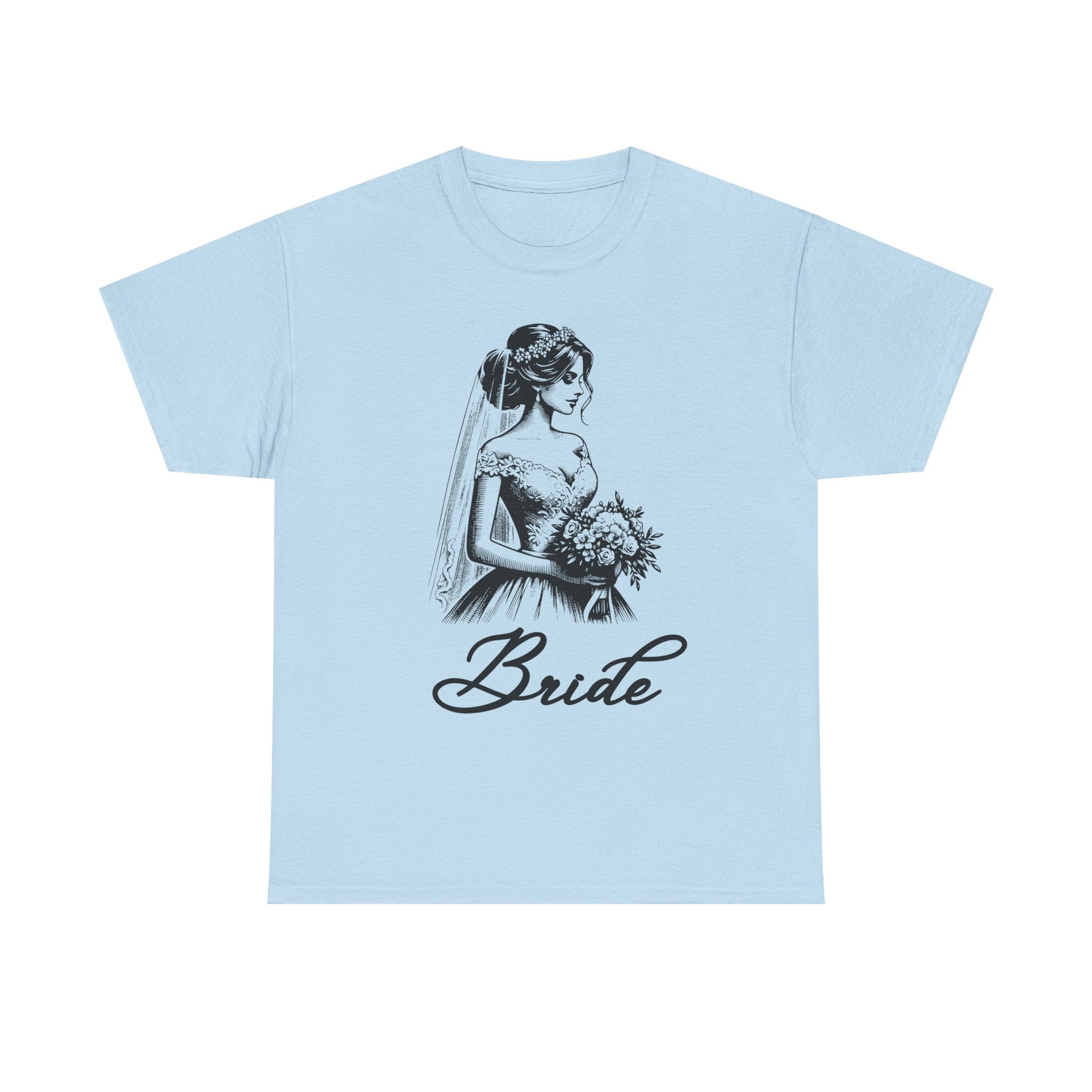 Bride Graphic Tee, Wedding Gift T-Shirt, Bridal Party Apparel, Engagement Celebration Shirt, Bride-to-Be Outfit