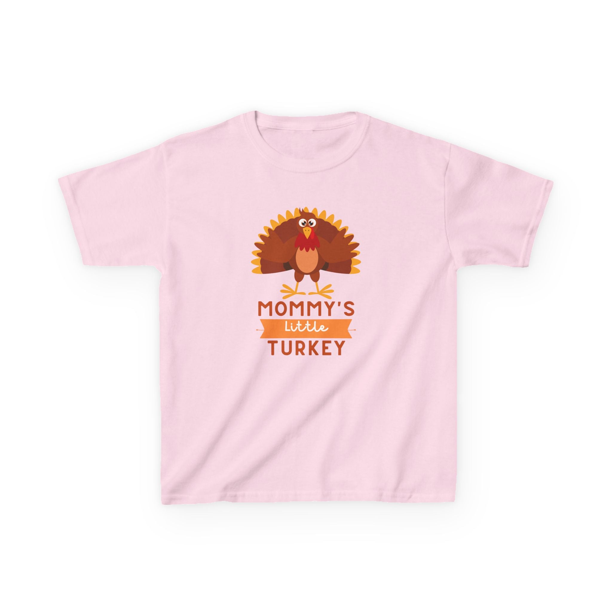 Mommy's Little Turkey Kids Tee - Thanksgiving Gift, Holiday Apparel, Cute Kids Clothing, Family Gathering, Kid's Casual Wear