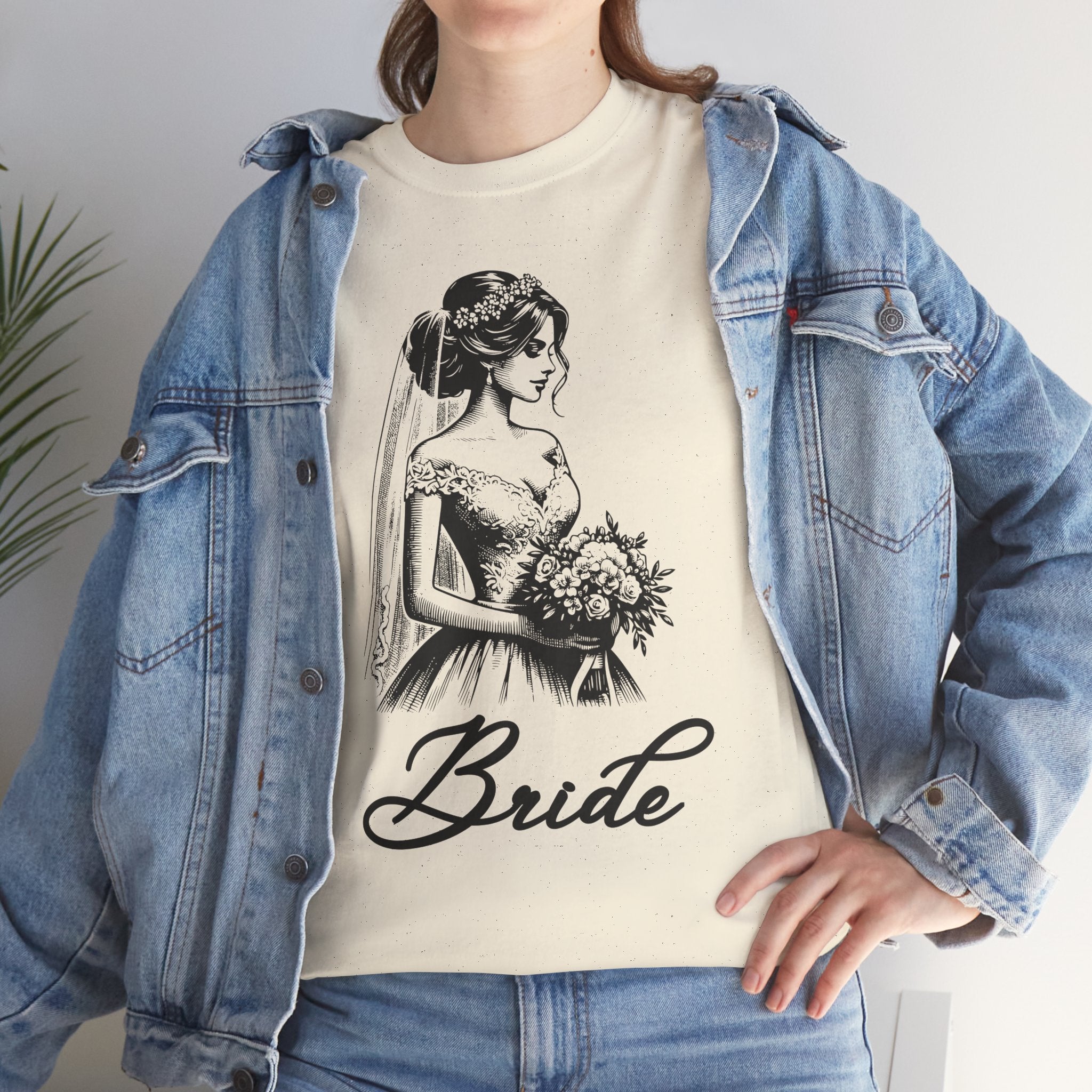 Bride Graphic Tee, Wedding Gift T-Shirt, Bridal Party Apparel, Engagement Celebration Shirt, Bride-to-Be Outfit