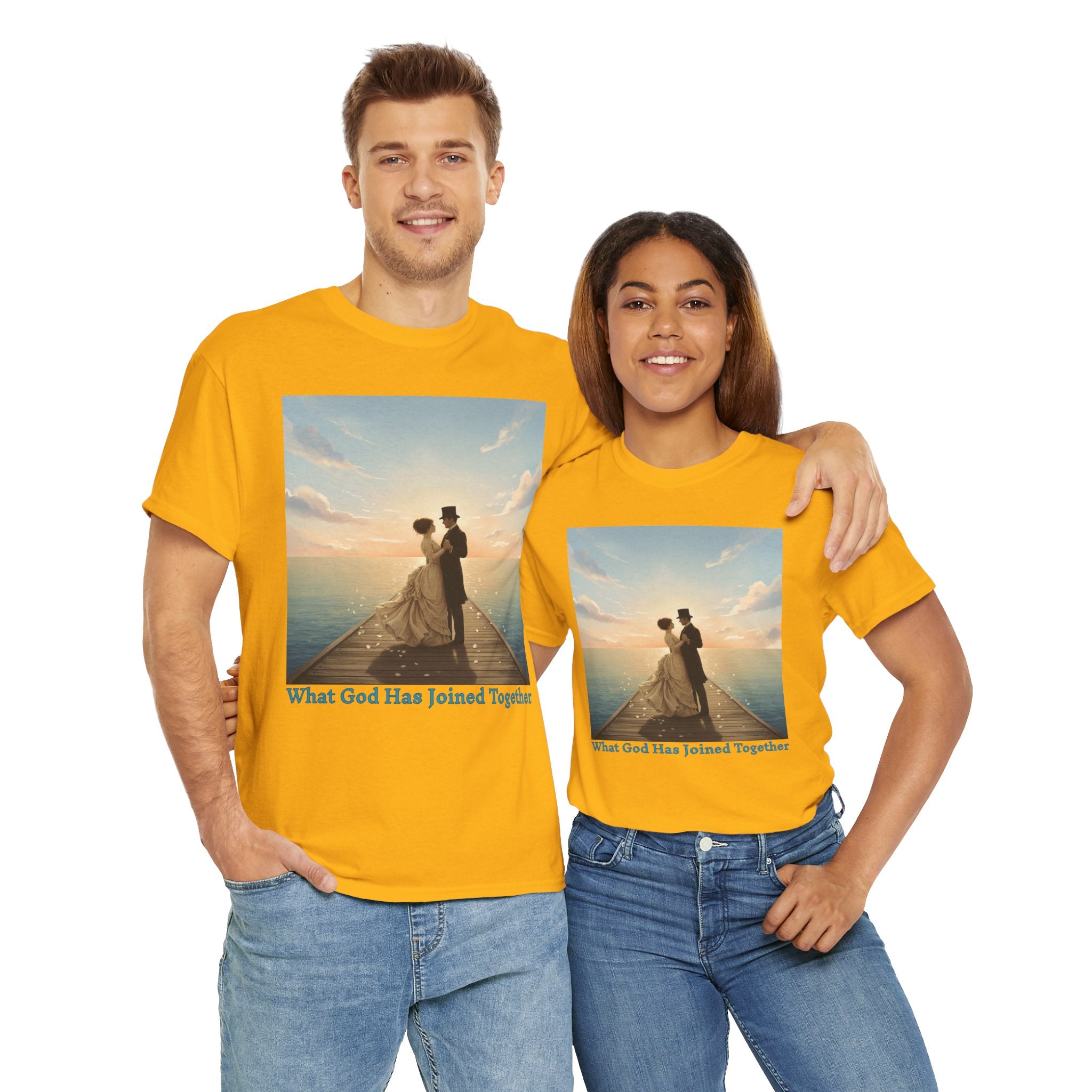 Wedding Anniversary Unisex Cotton Tee, Love Shirt, Couples Gift, Engagement Gift, Bridal Clothing, Marriage Celebration Tee